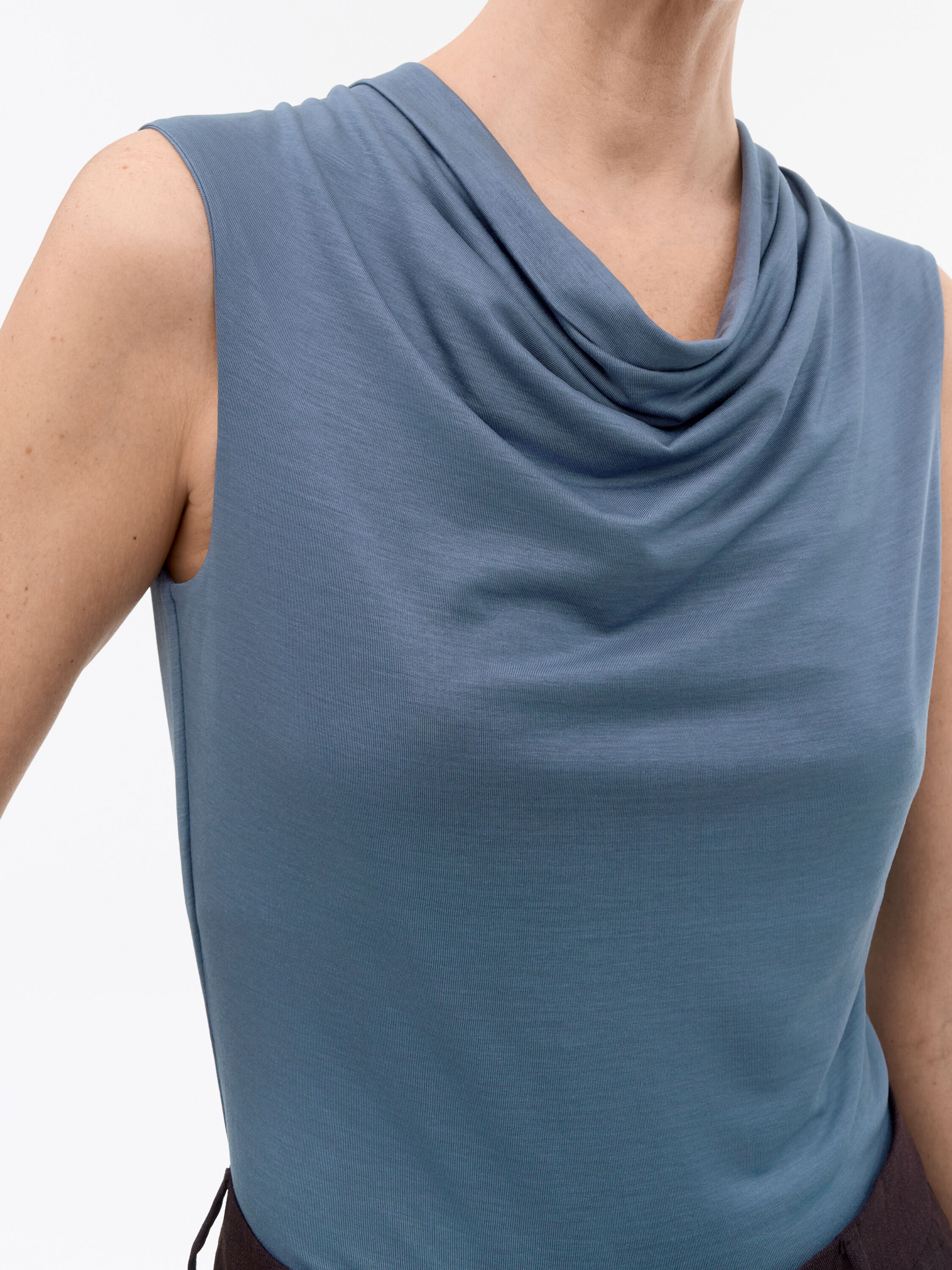 Jela Cowl-Neck Top