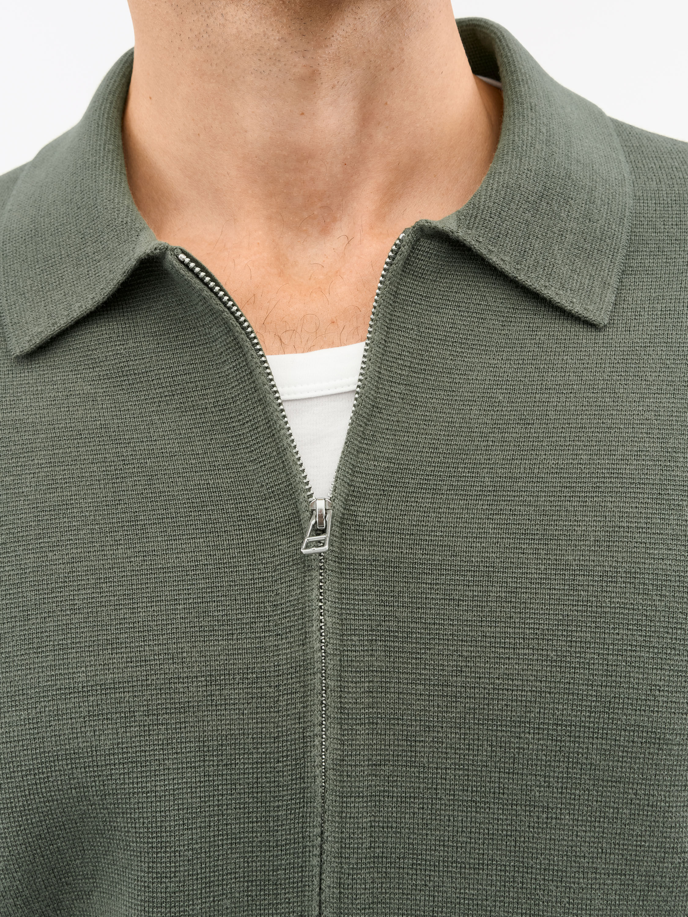 Celyn Kofta Med Dragkedja i Ull