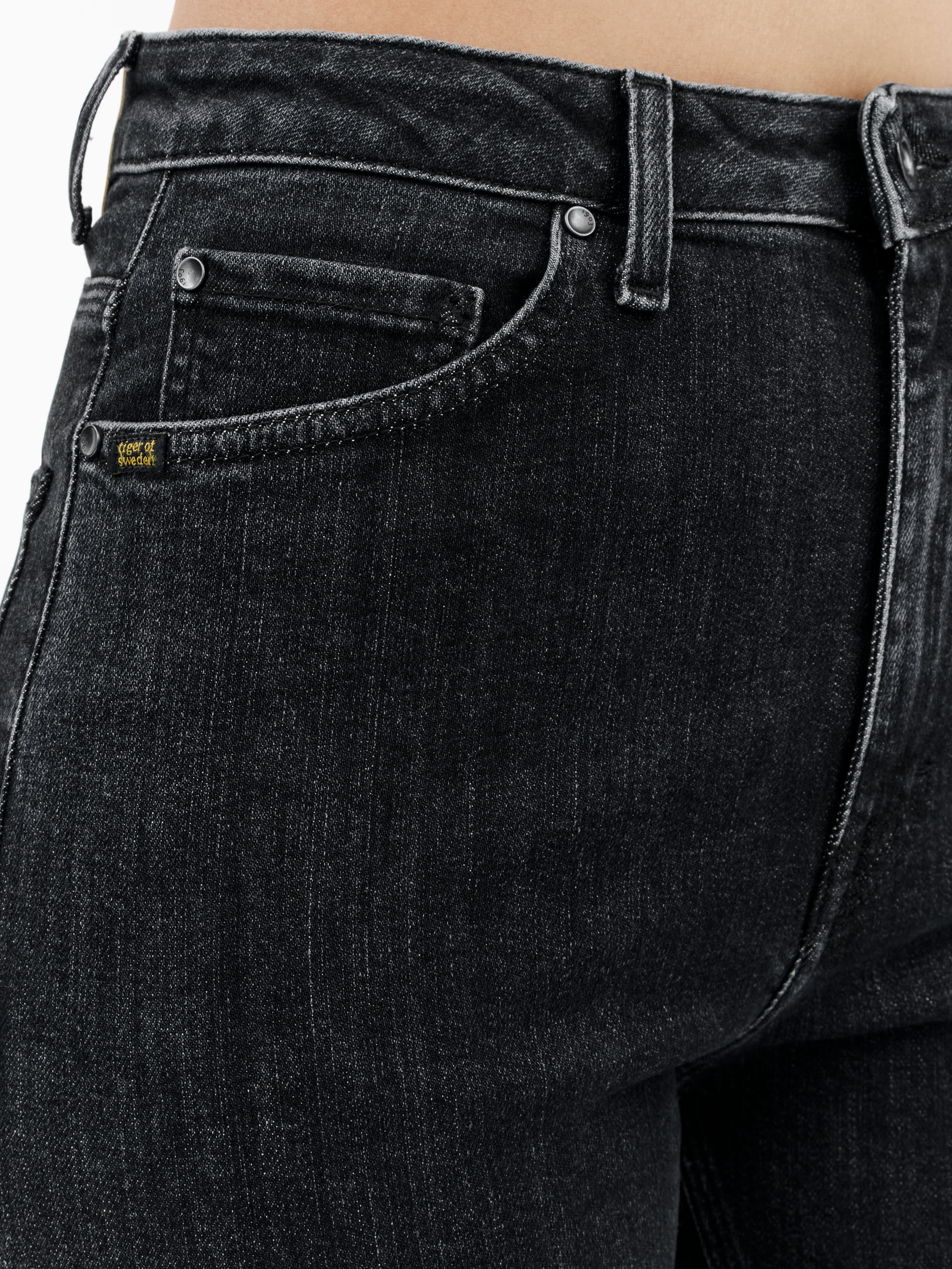 Slim Straight Fit Rin Jeans with High Waist | Tiger Of Sweden