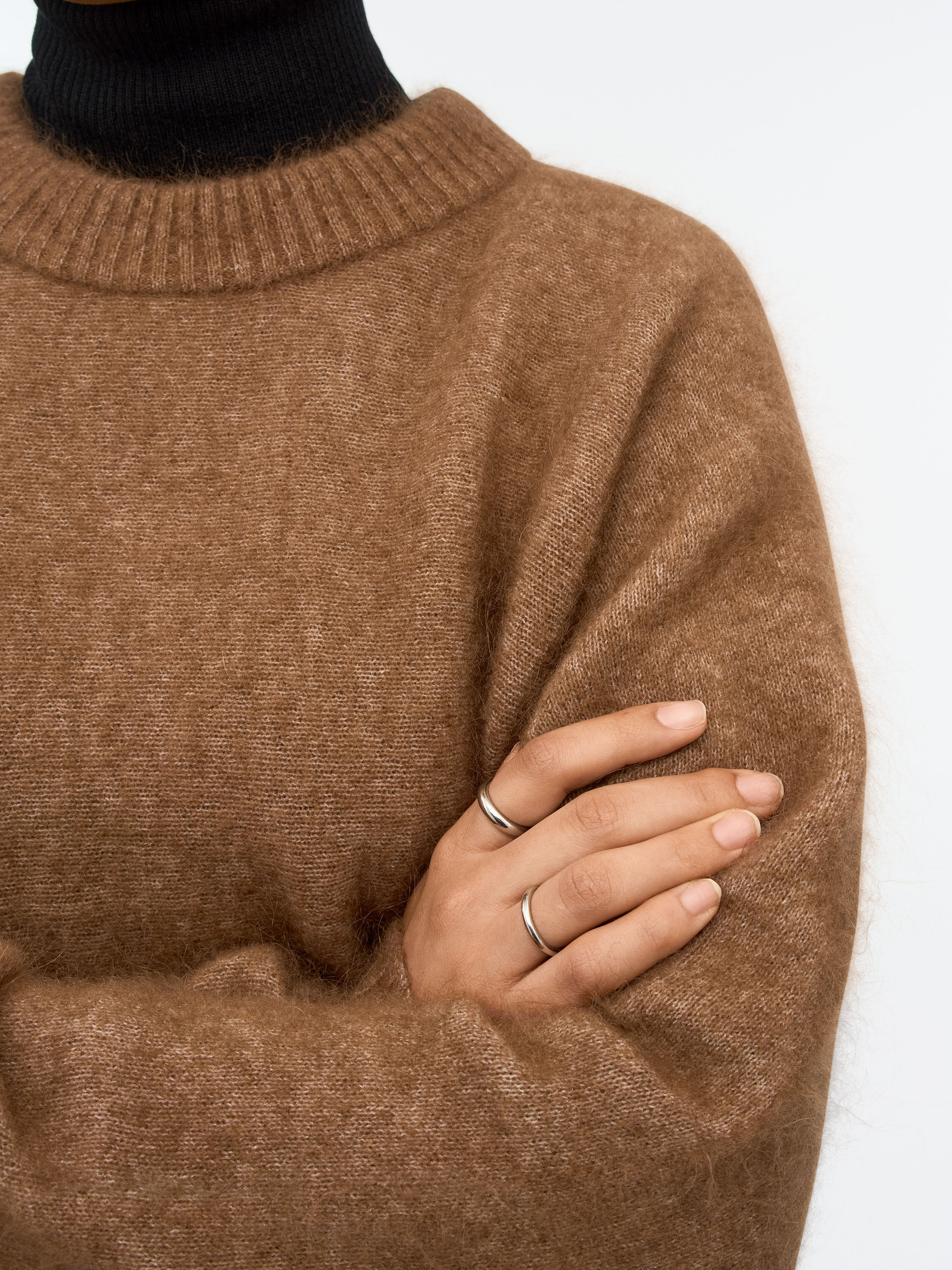 Gwynn RWS Mohair-Merino Pullover 