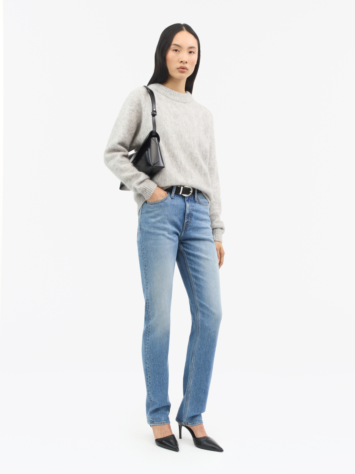 Gwynn Mohair-Merino Pullover