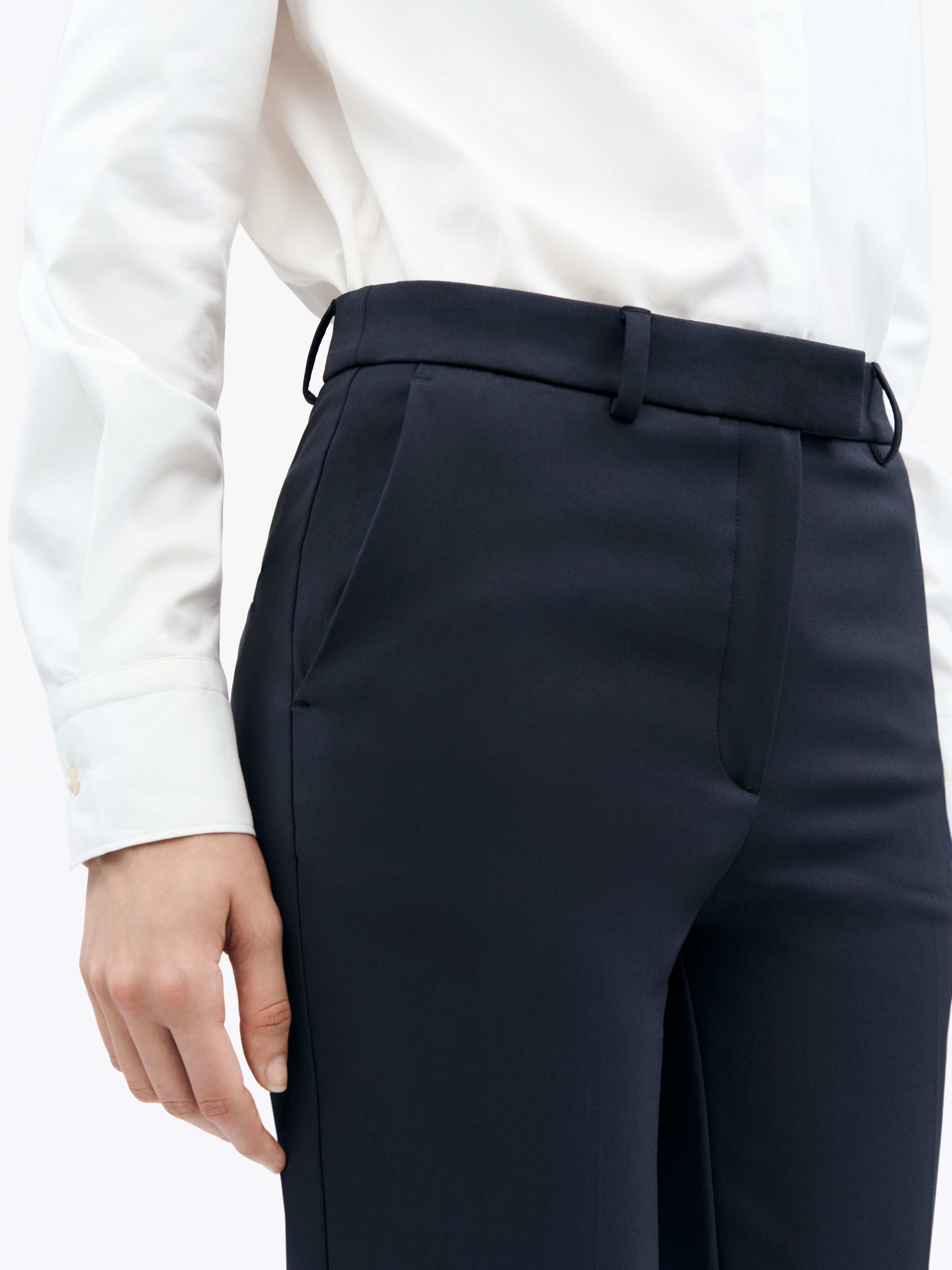 Noora 3 Pantalon Court &Eacute;troit
