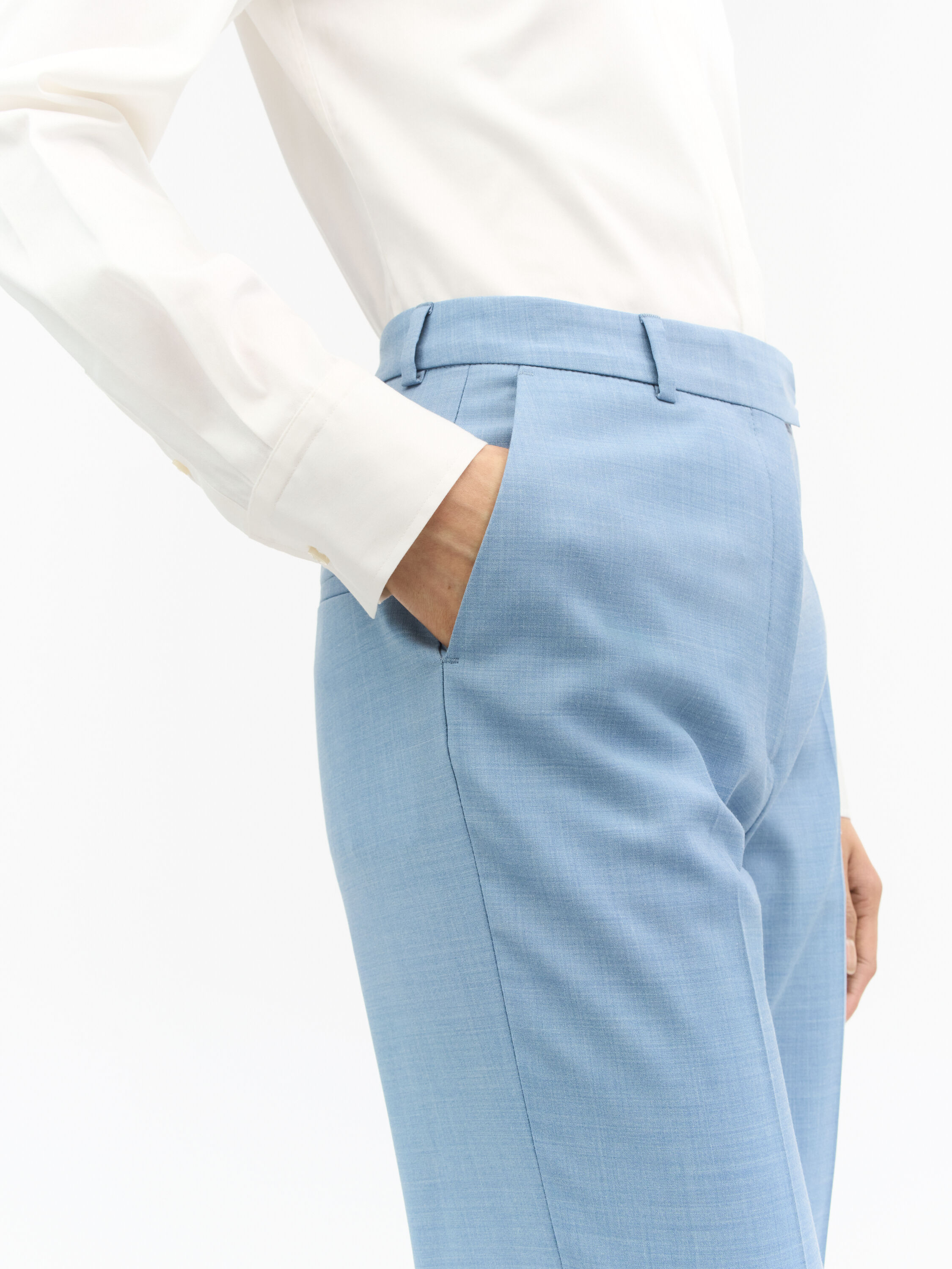 Pantalon Eller Everyday En Laine M&eacute;lang&eacute;e