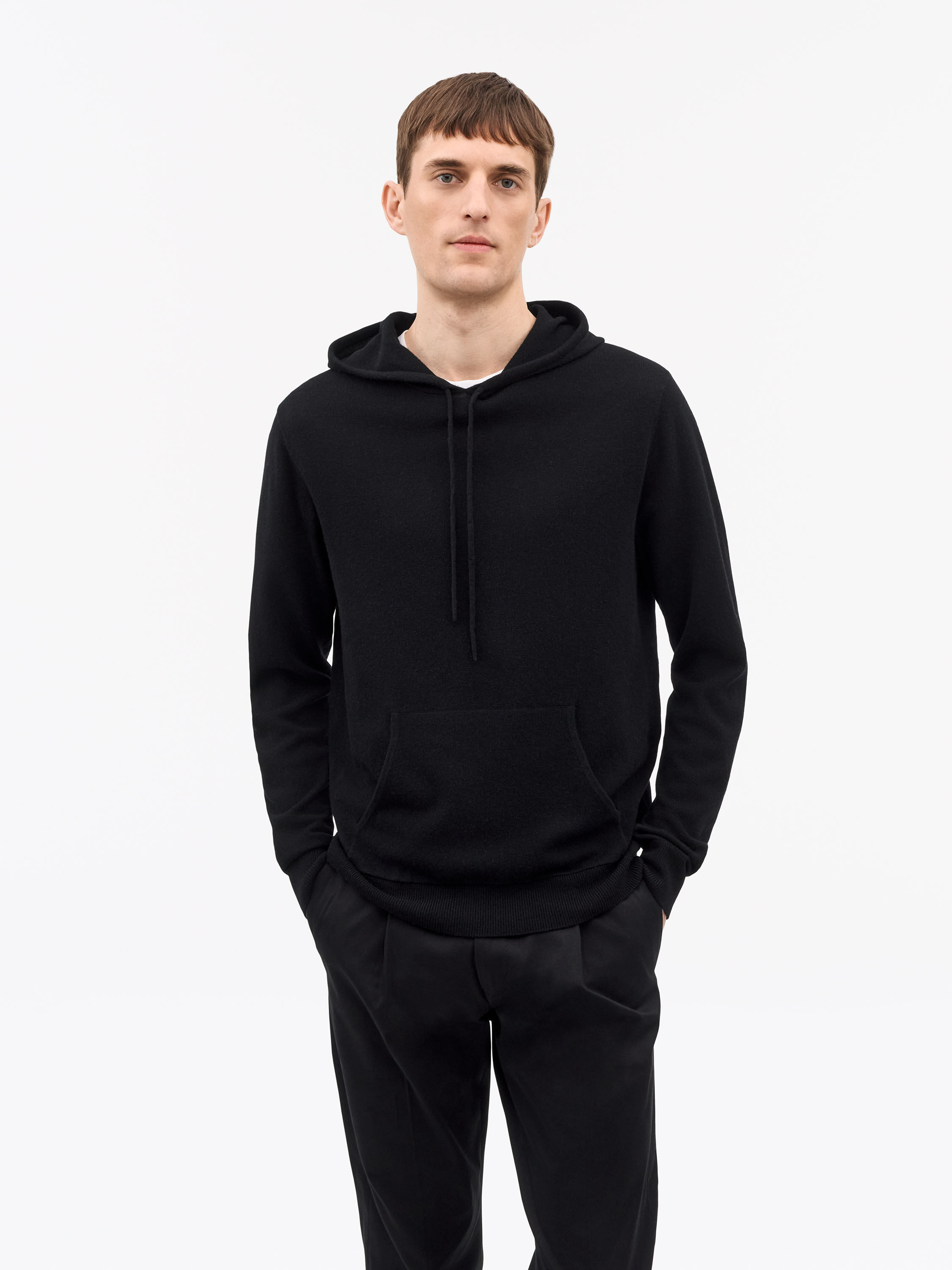 Barker Merino Cashmere Hoodie