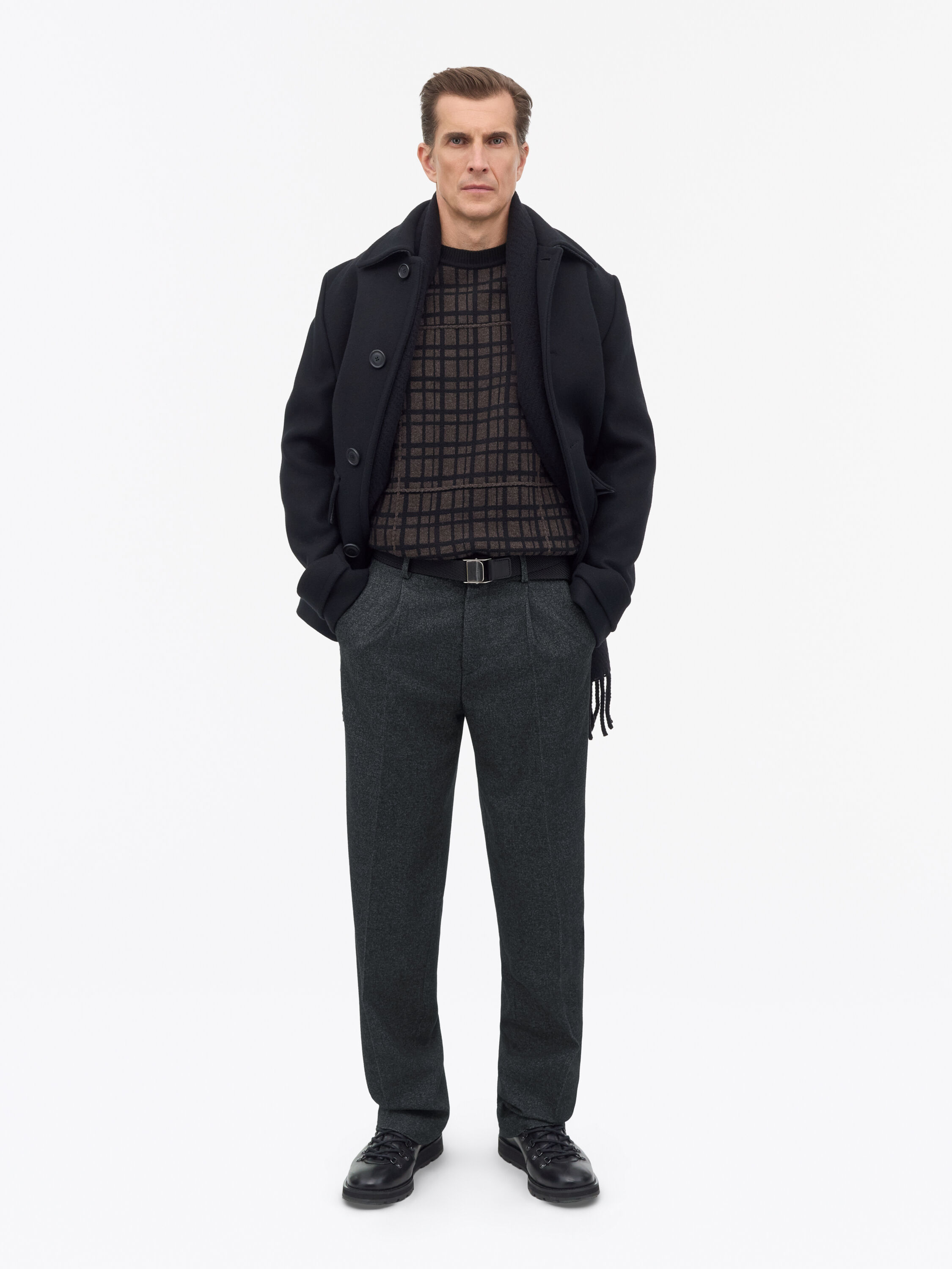 Todne Brushed Wool Trousers
