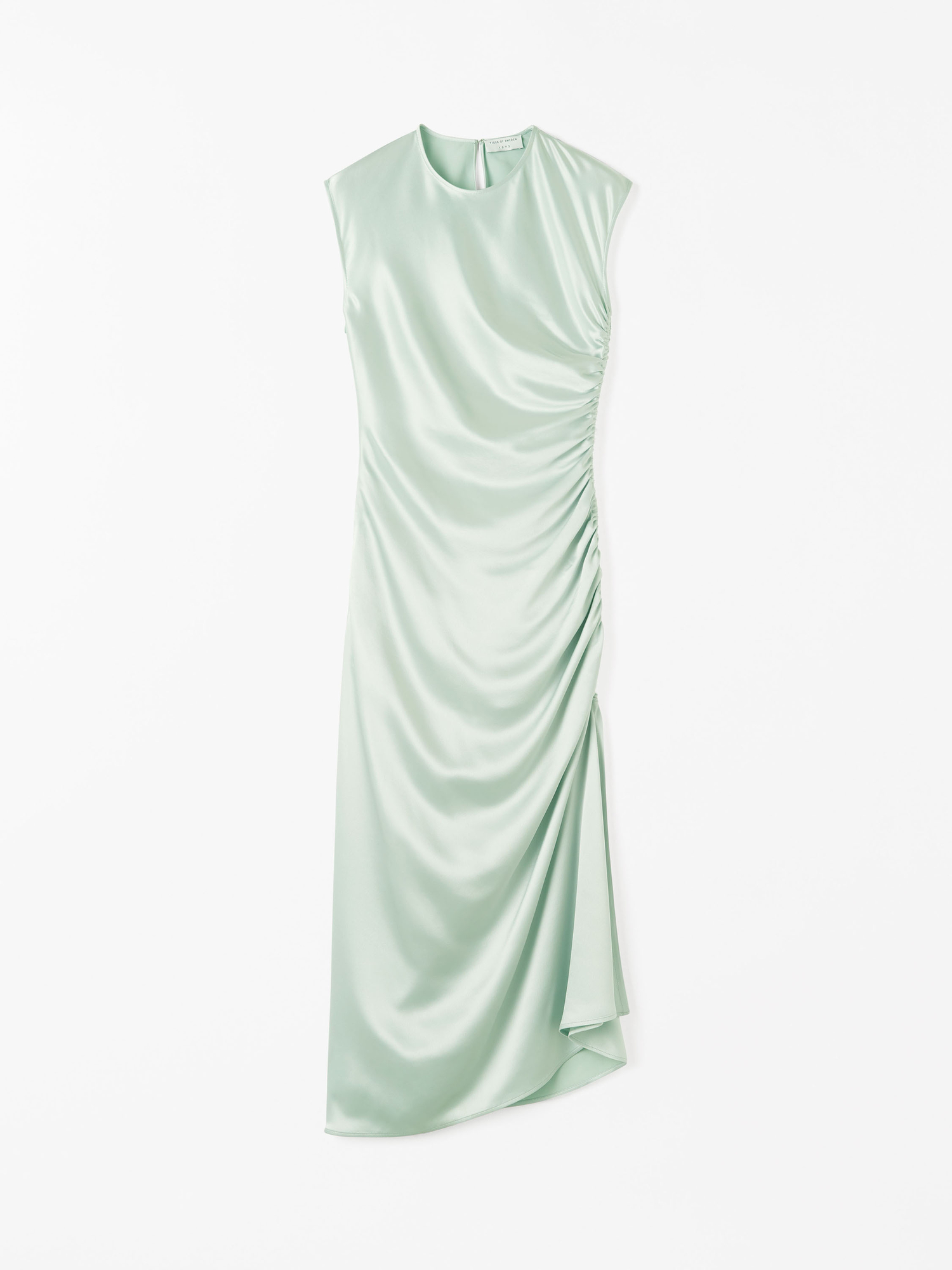 Ivoana Satin Midi Dress