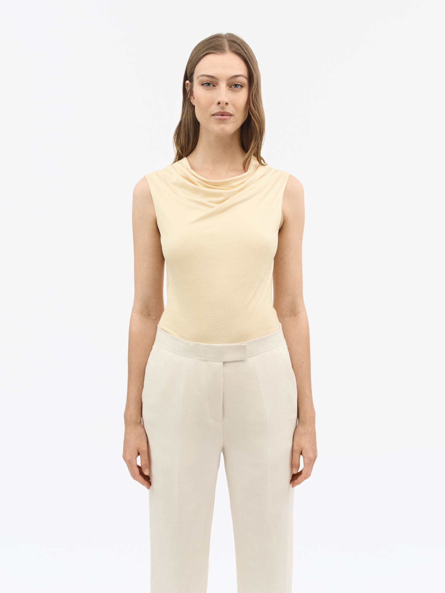 Jela Cowl-neck Top