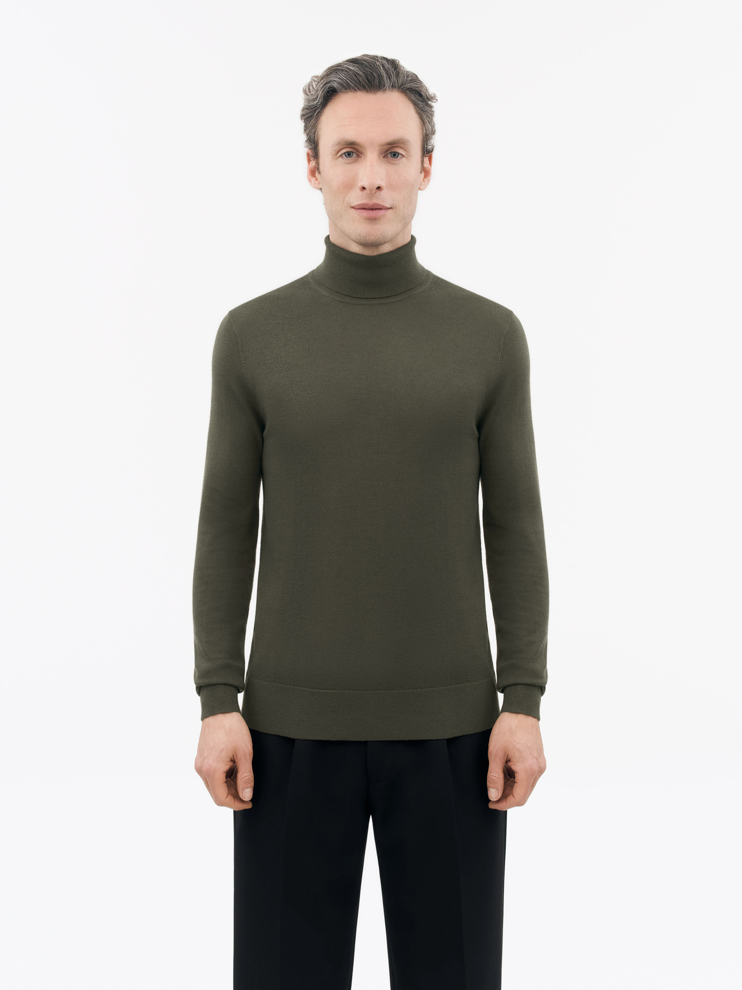 Nevile Turtleneck Wool Sweater