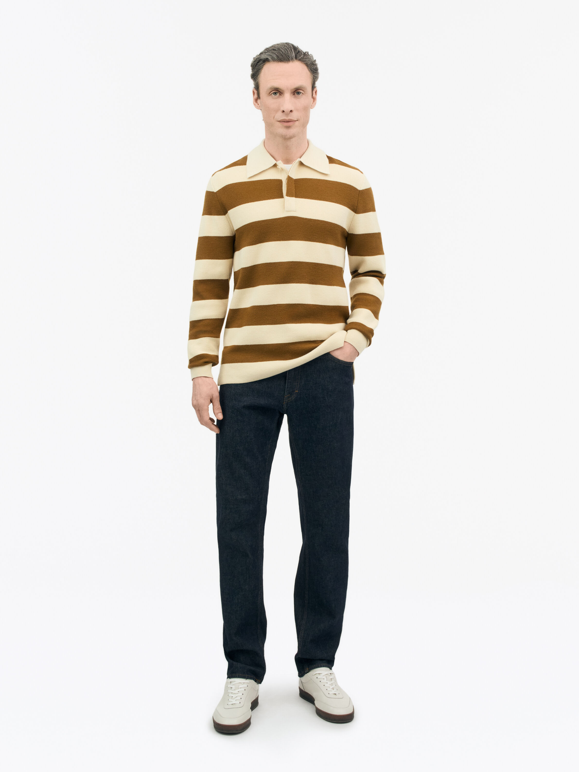 Tweedy Wool Rugby Shirt