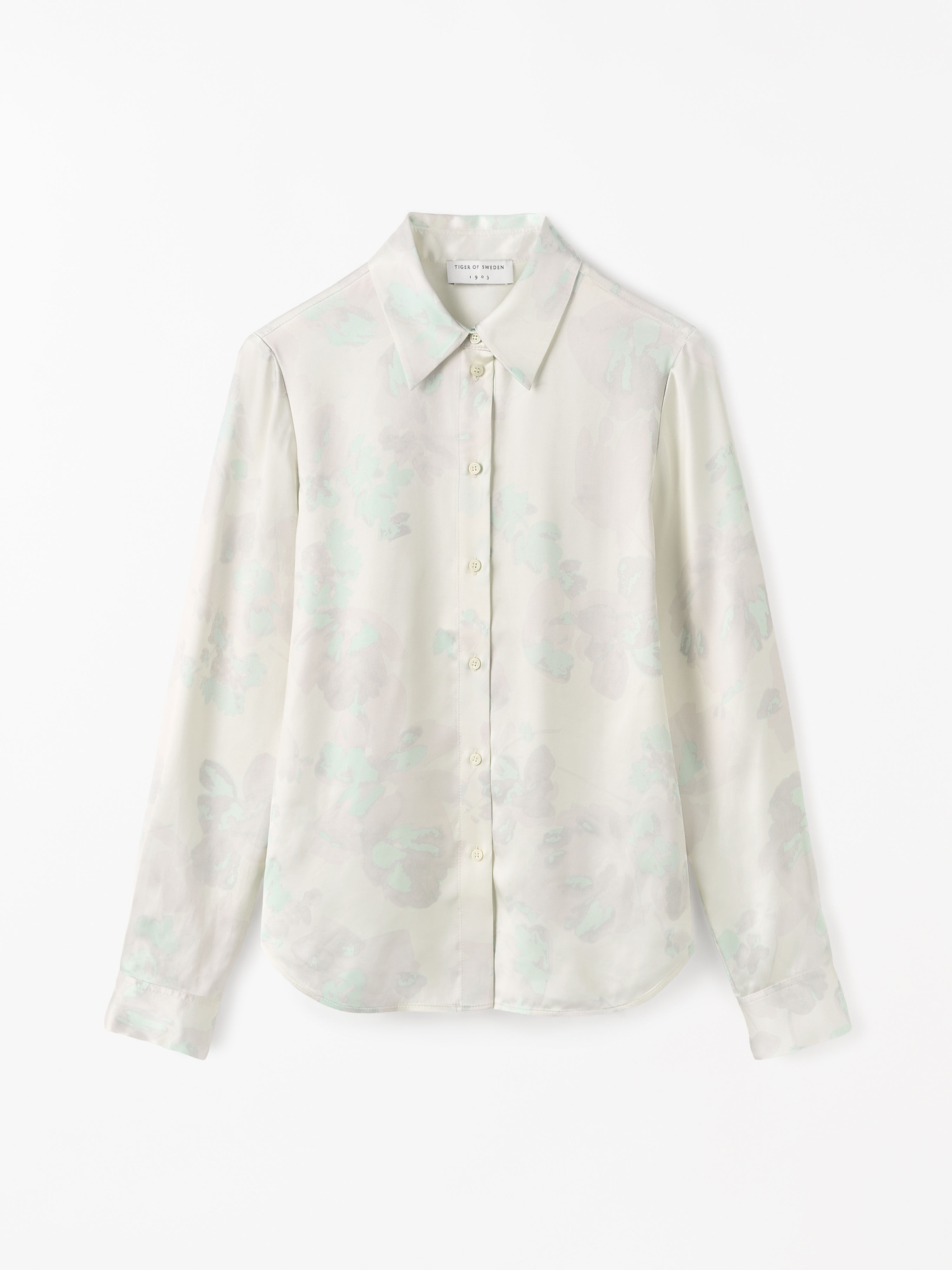 Camilla Floral Satin Blouse
