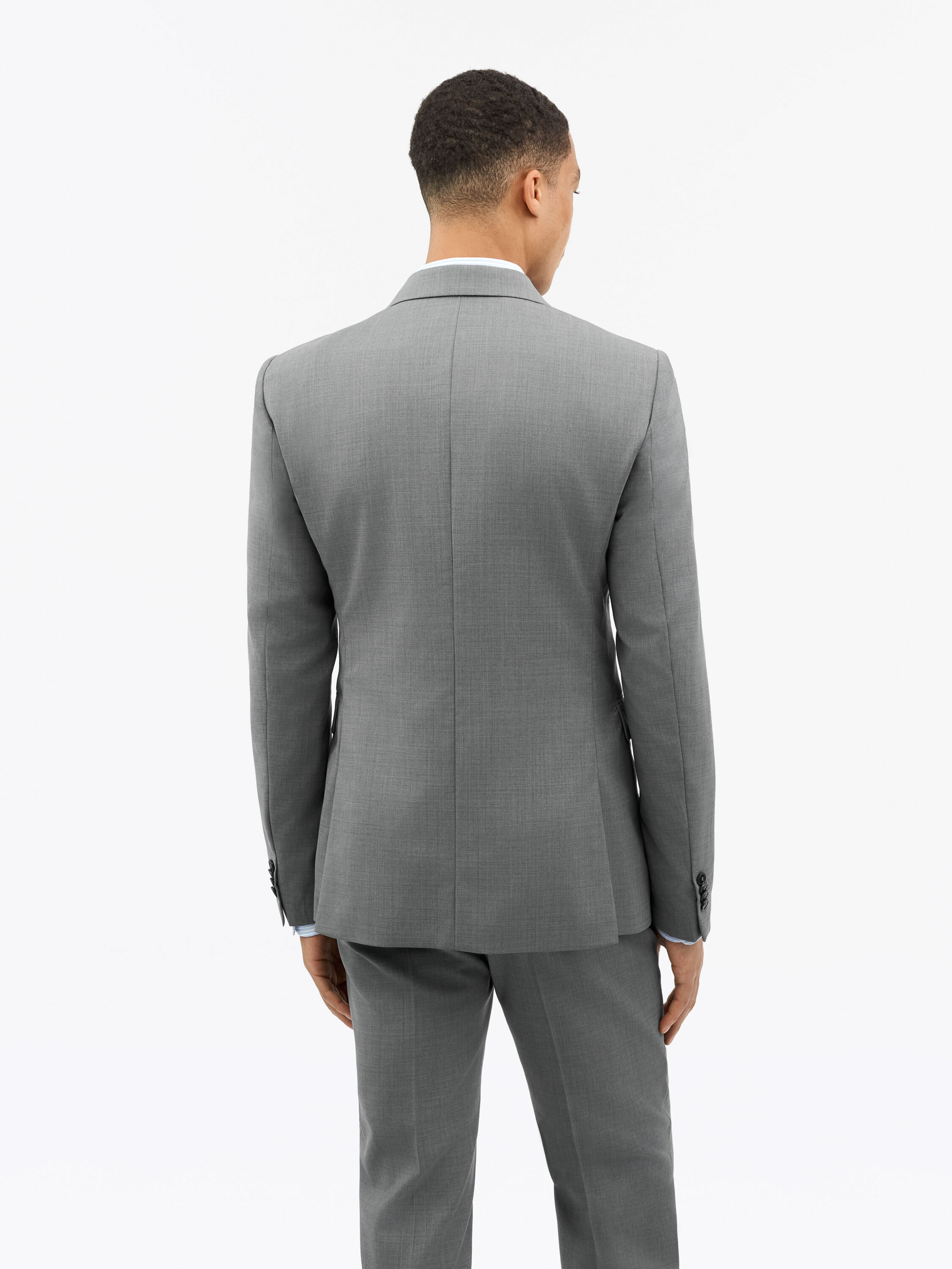 Justin RWS Grey Wool Suit