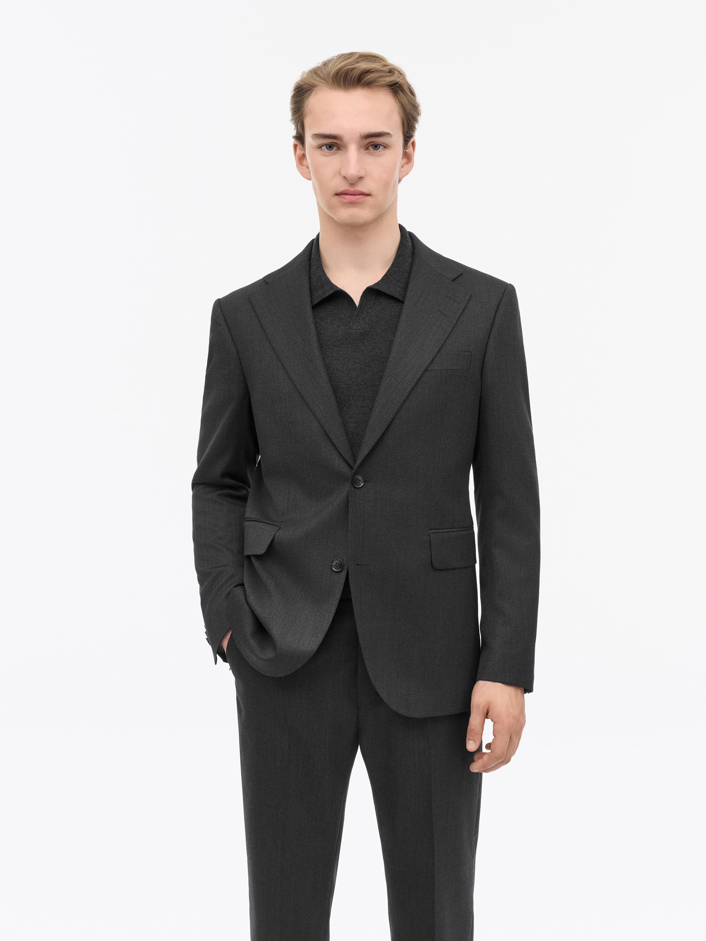 1903 Dark Grey Wool Suit