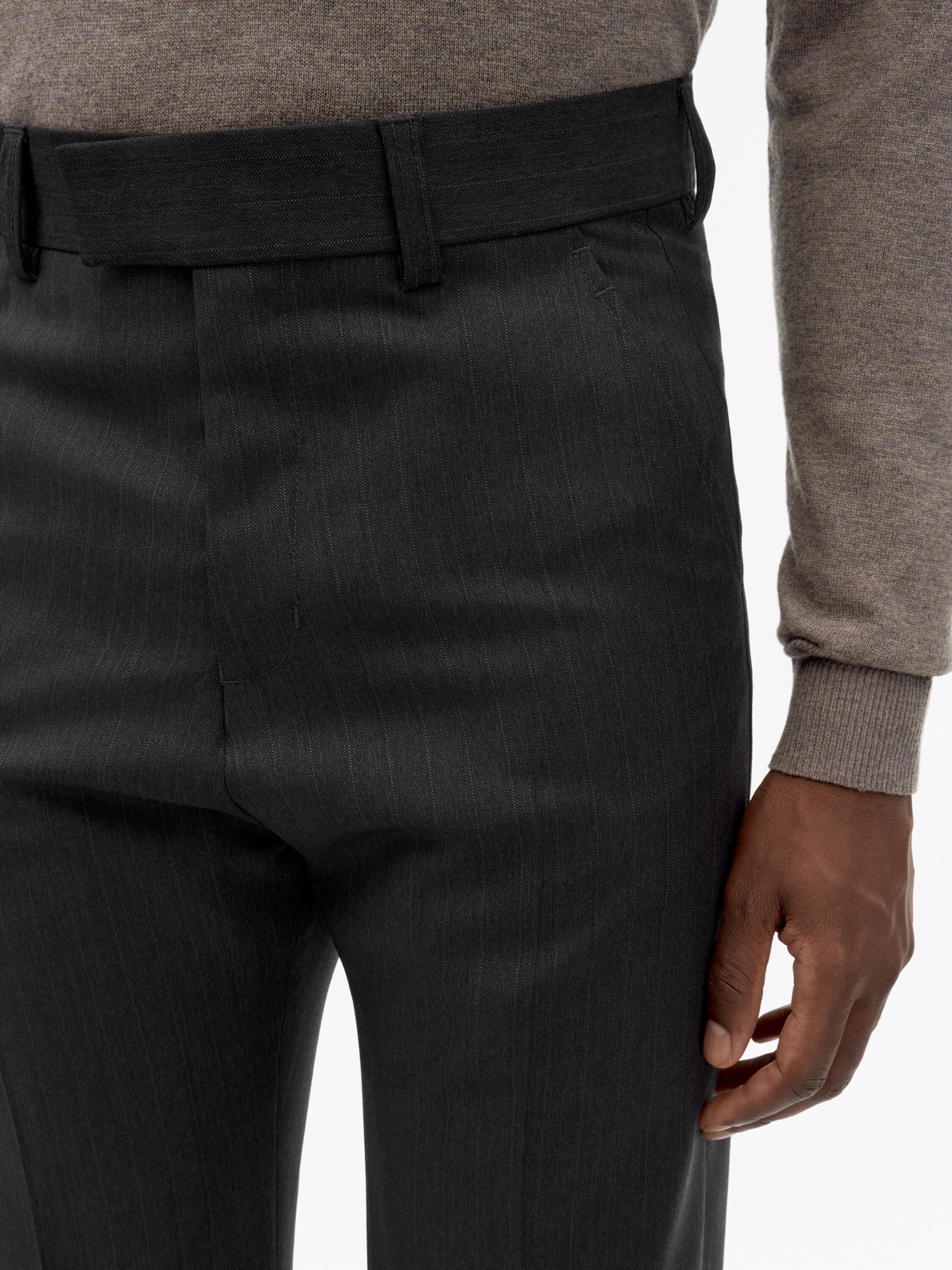 Ease Weave Stripe Suit