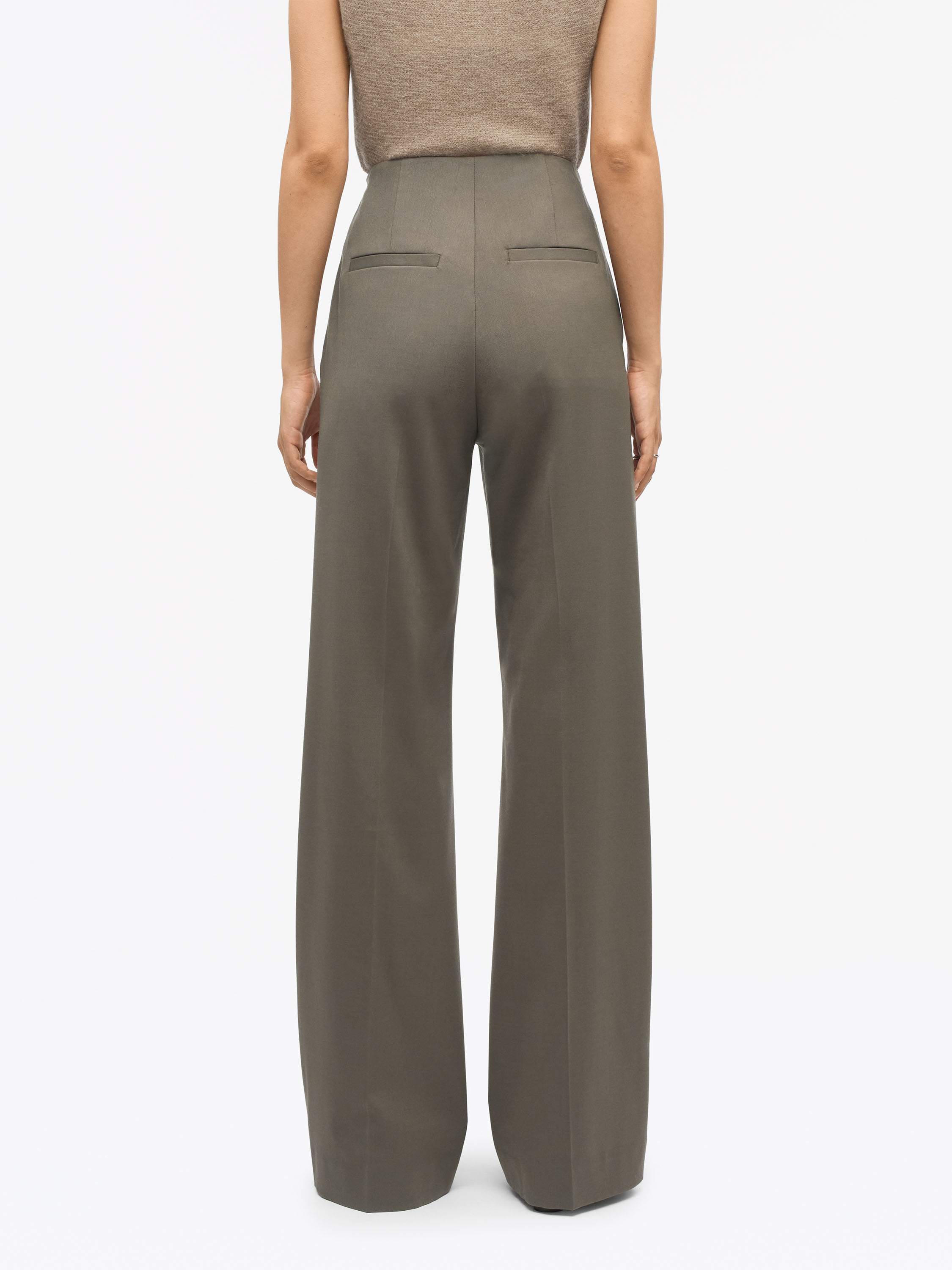 Edit Wool Blend Trousers