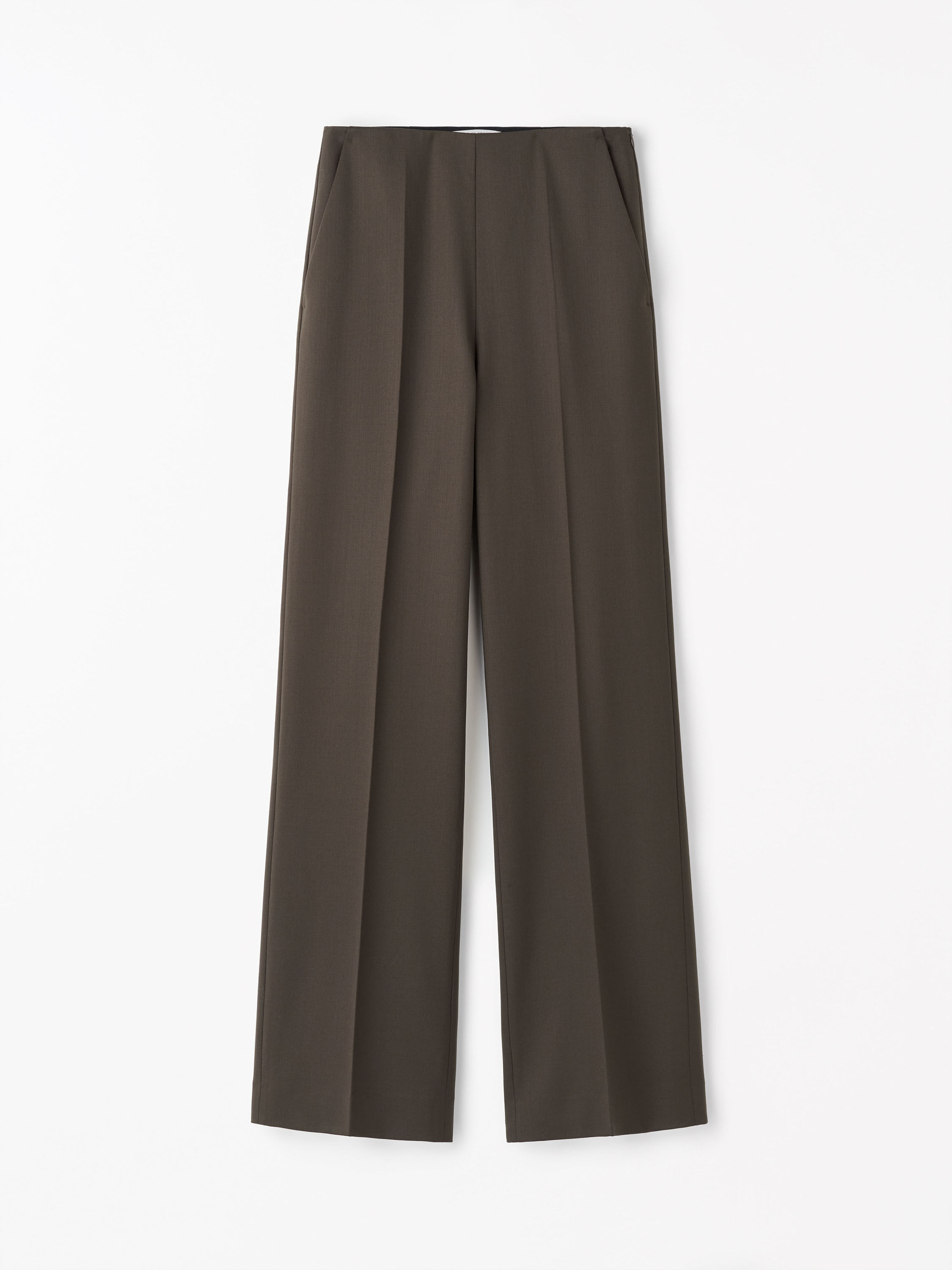 Eliwiraa Brown Wool Suit