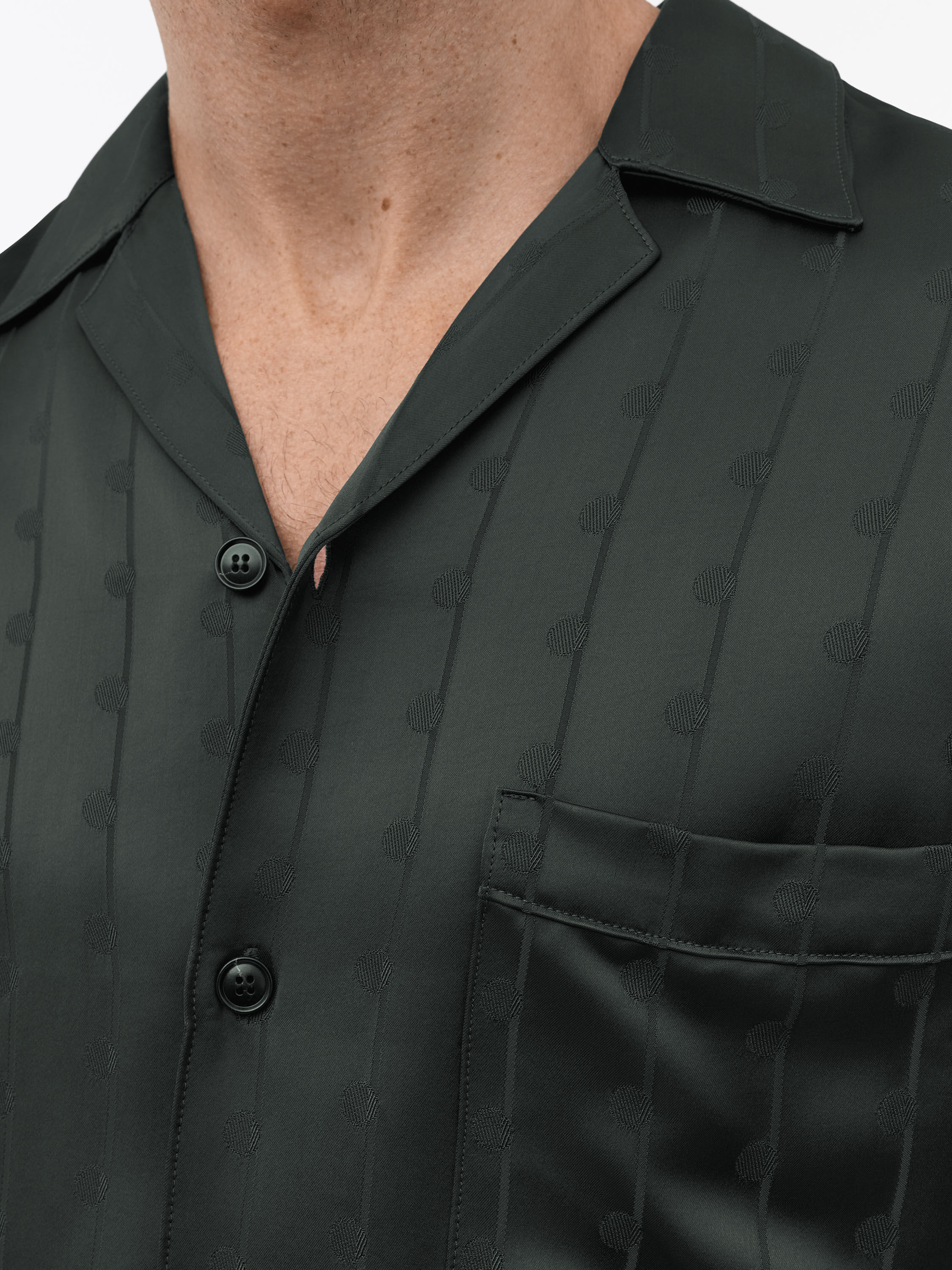 Perona Stripe Jacquard Shirt