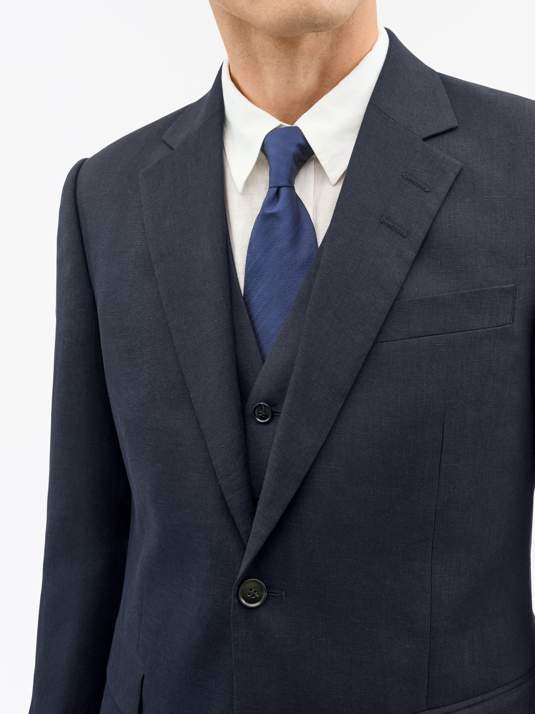 Justin Slim-Fit Linen Jacket