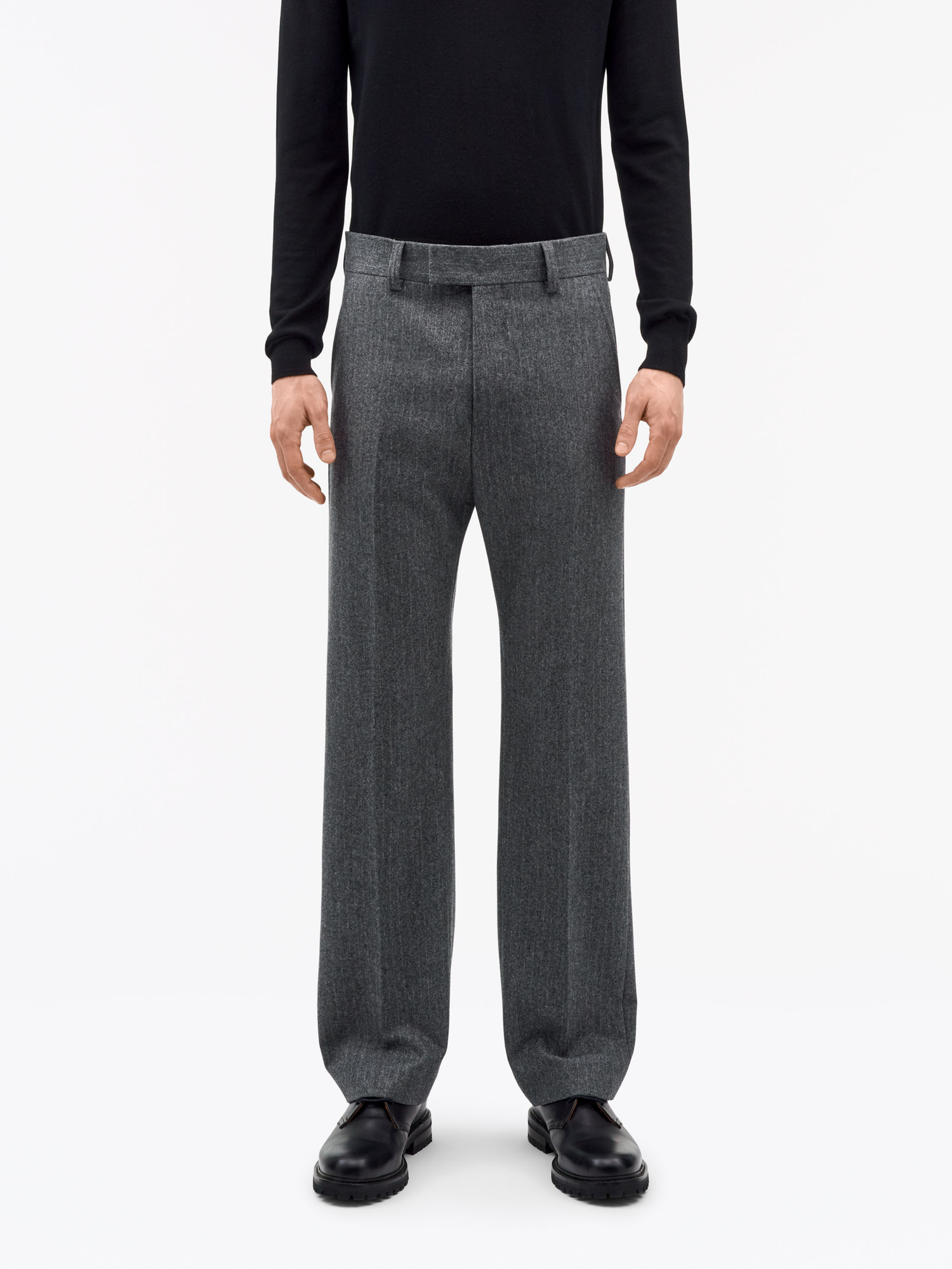 Tommie Pinstripe Byxor i Ull