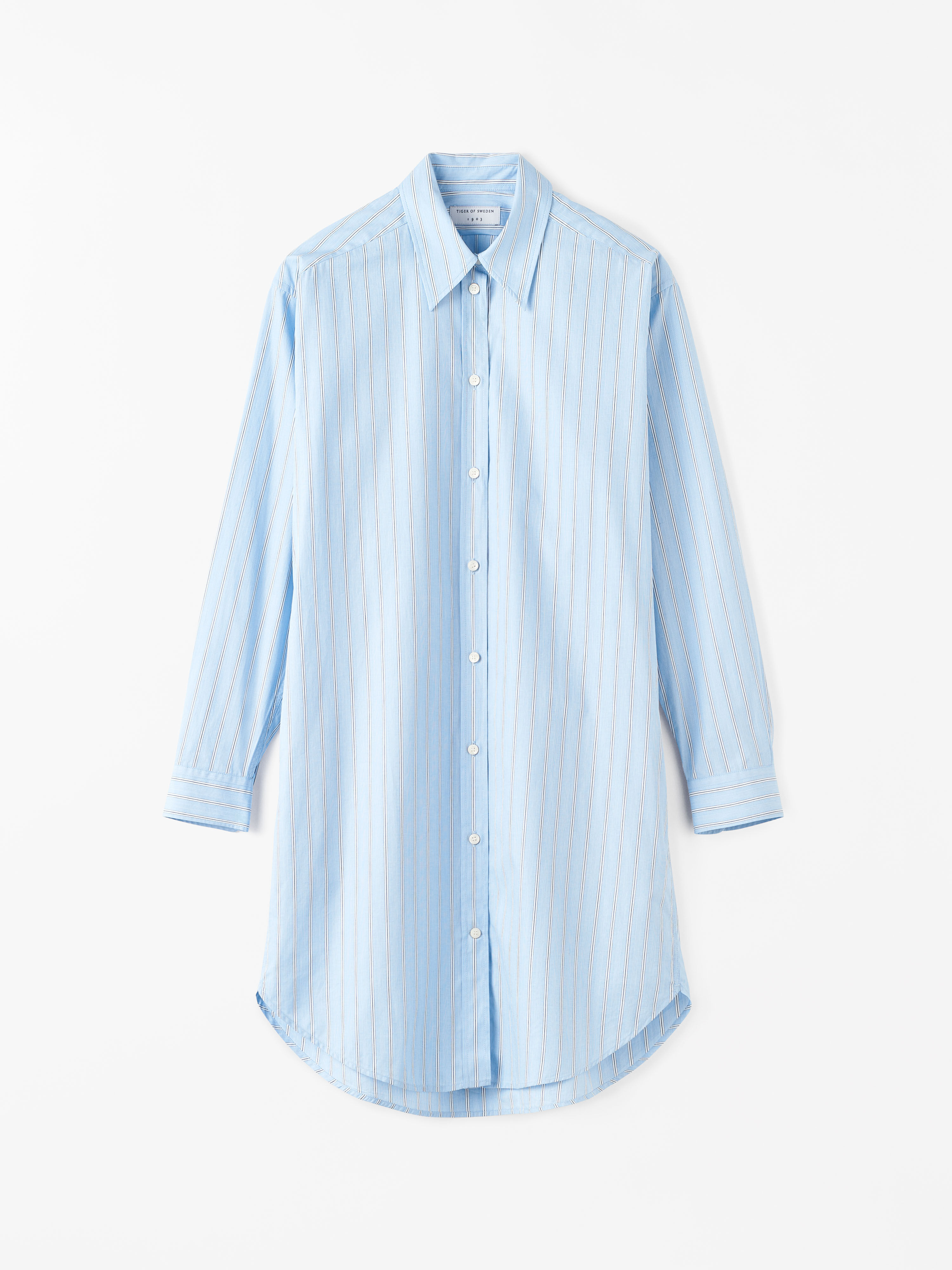 Silvie Pinstriped Dress