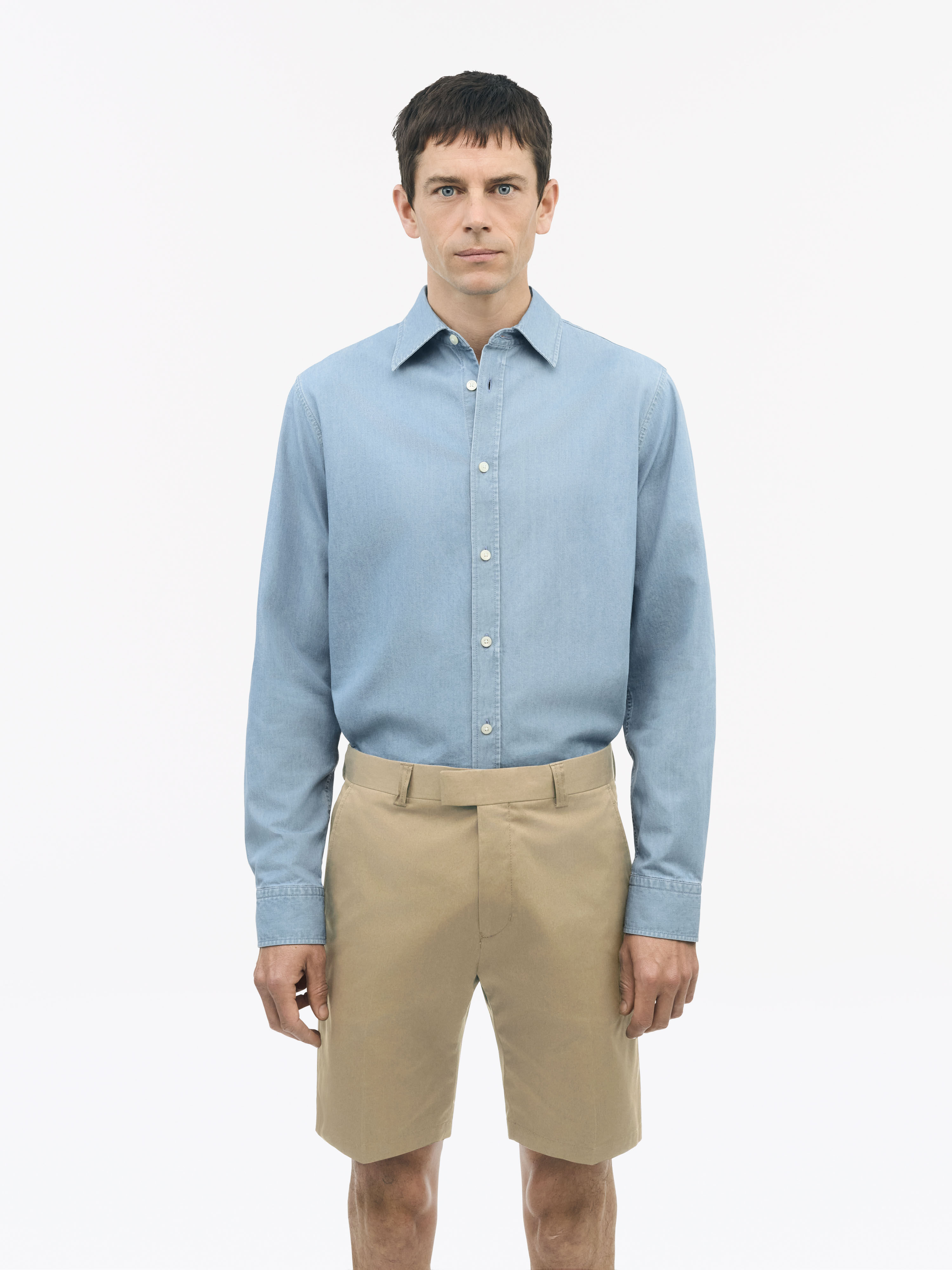 Tenut Slim-Fit Chino Cotton Shorts