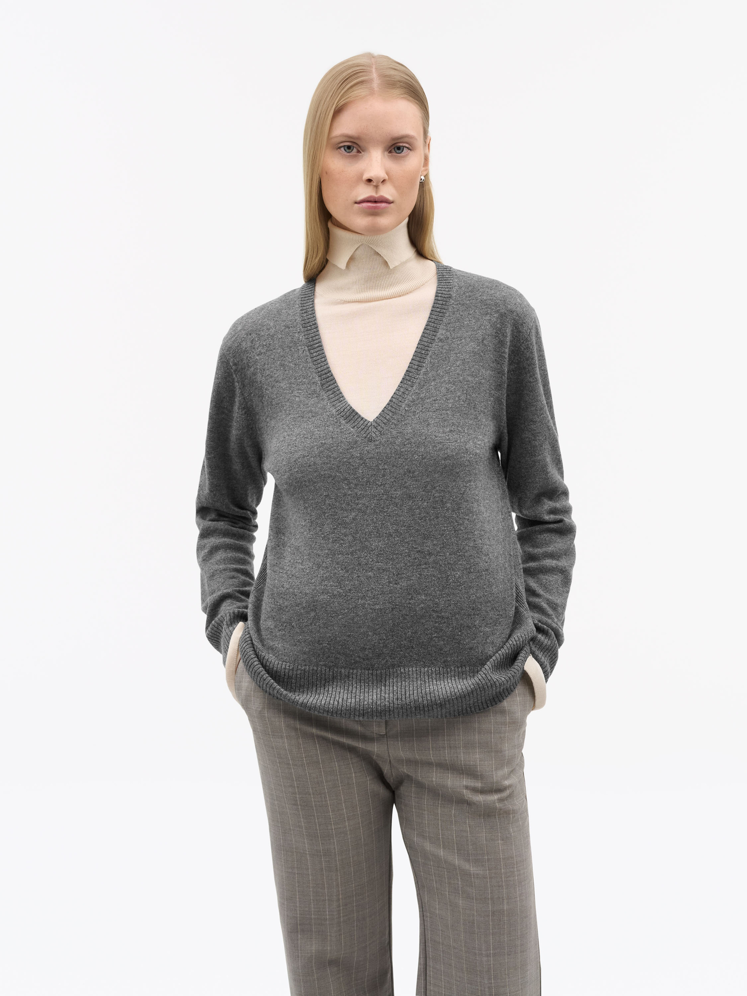 Diahanna Wool Cashmere Pullover