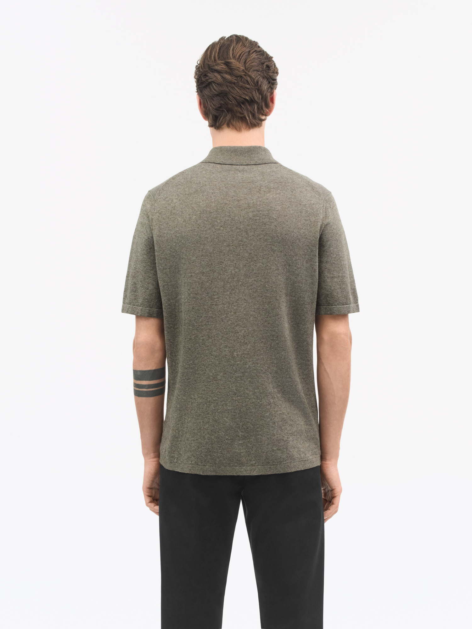 Erros Linen Polo Sweater