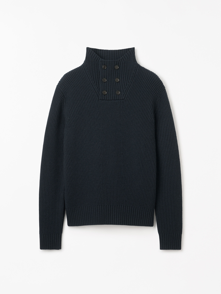 Peter Trichterkragen-Wollpullover