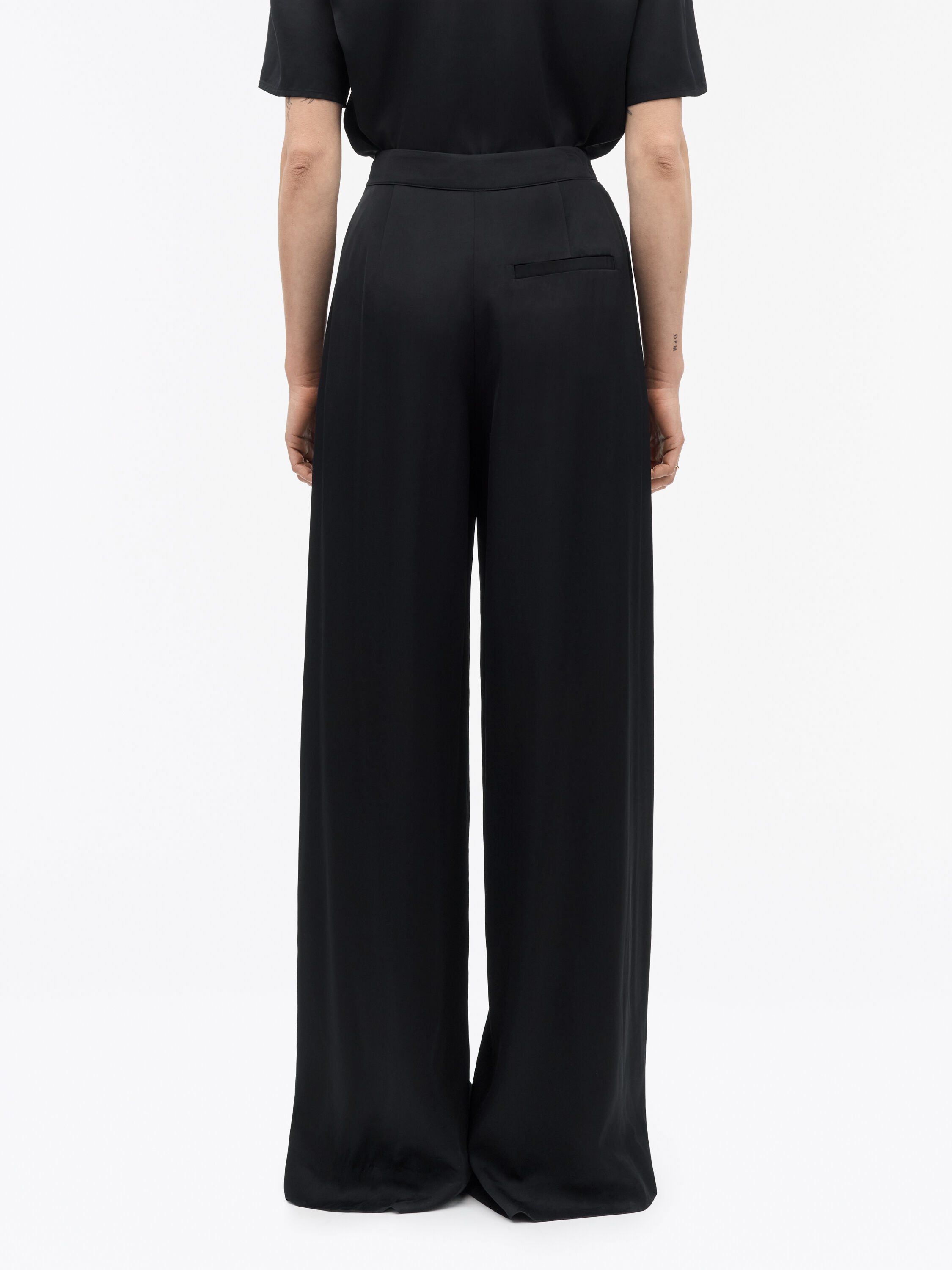 Cora High Waisted Wide Trousers