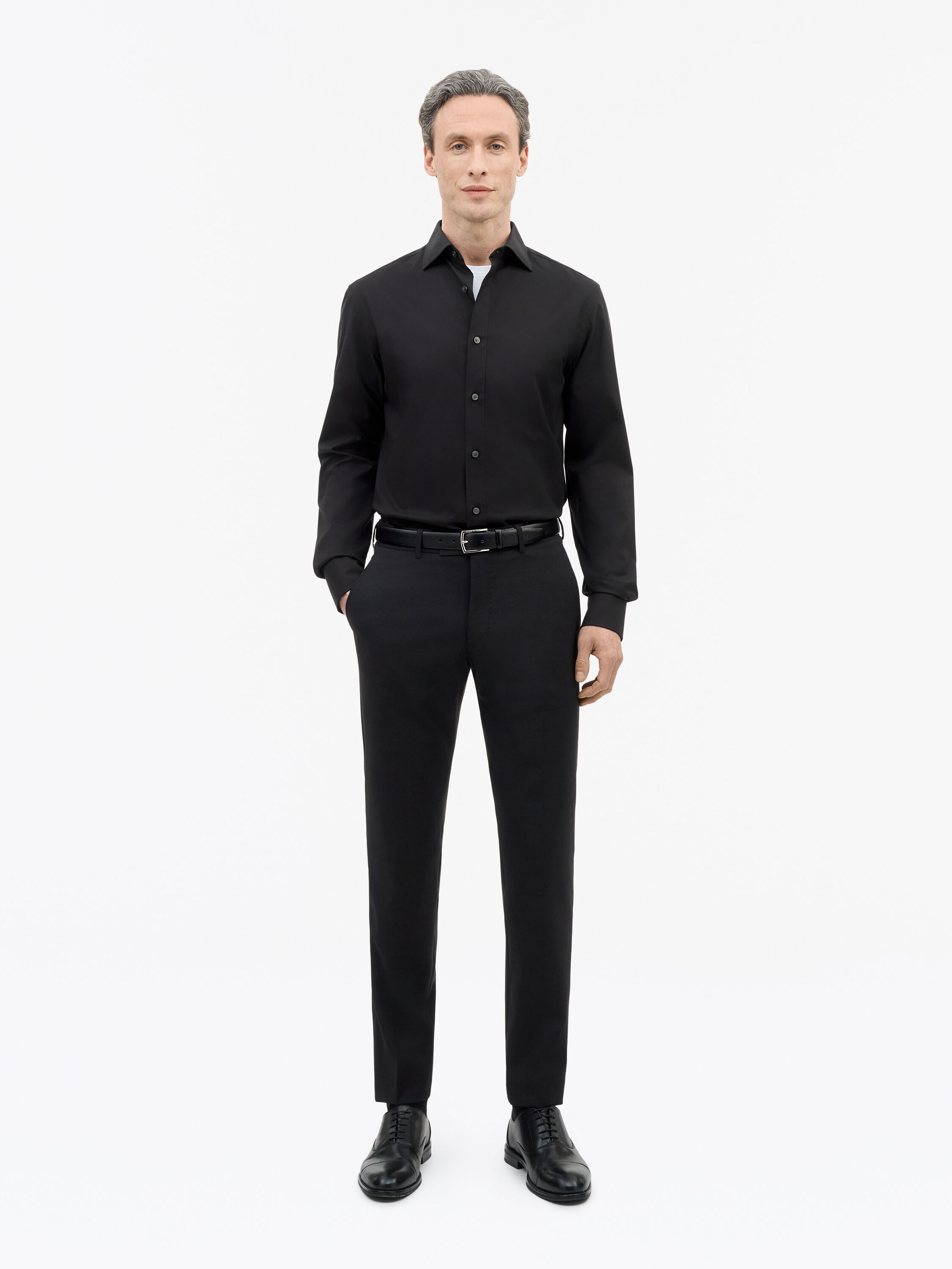 Adley C Cutaway Collar Shirt