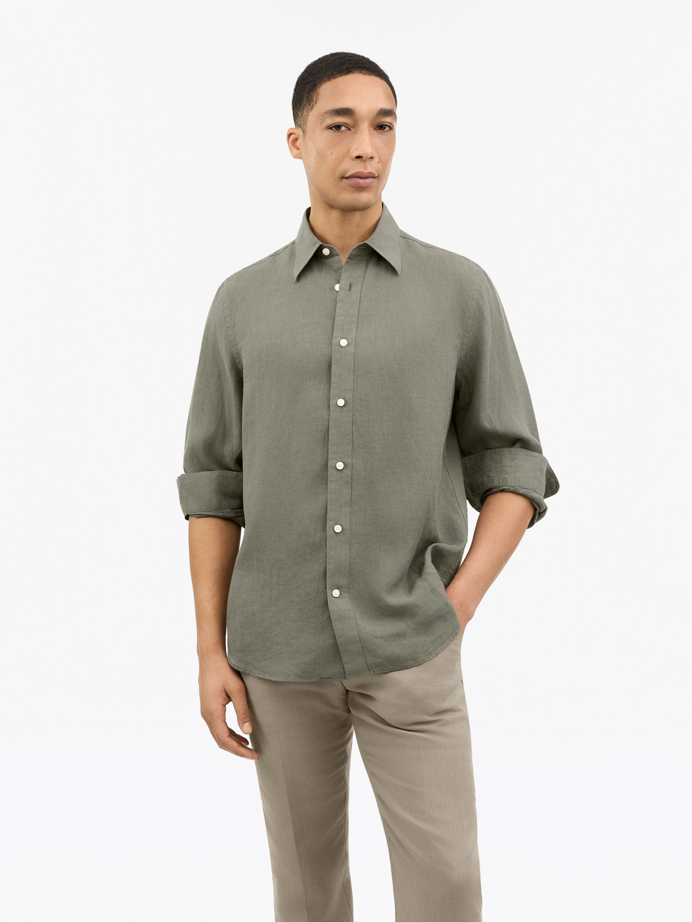 Bjorn Casual Linen Shirt