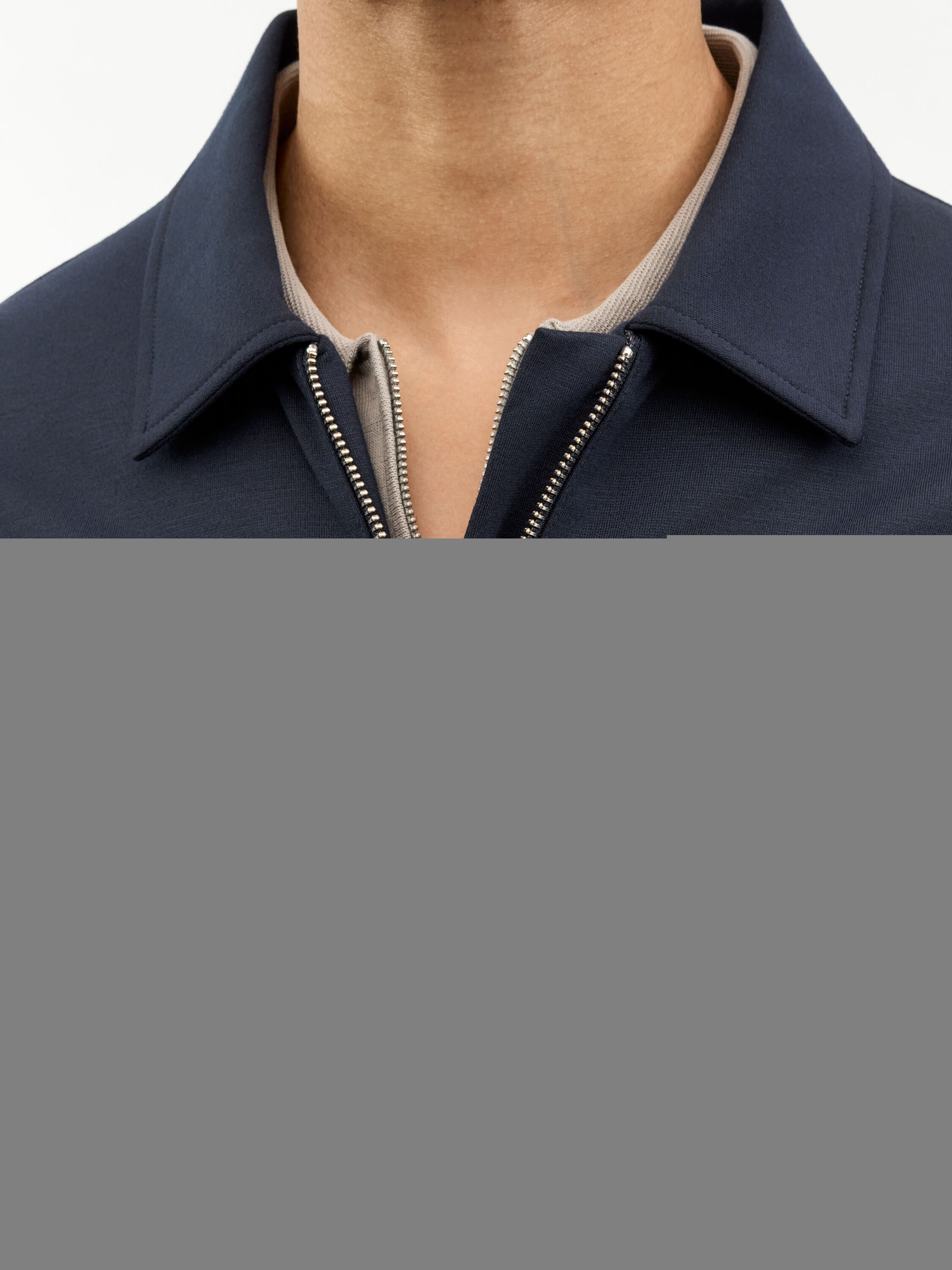 Barnaby L Jersey Trucker Shirt