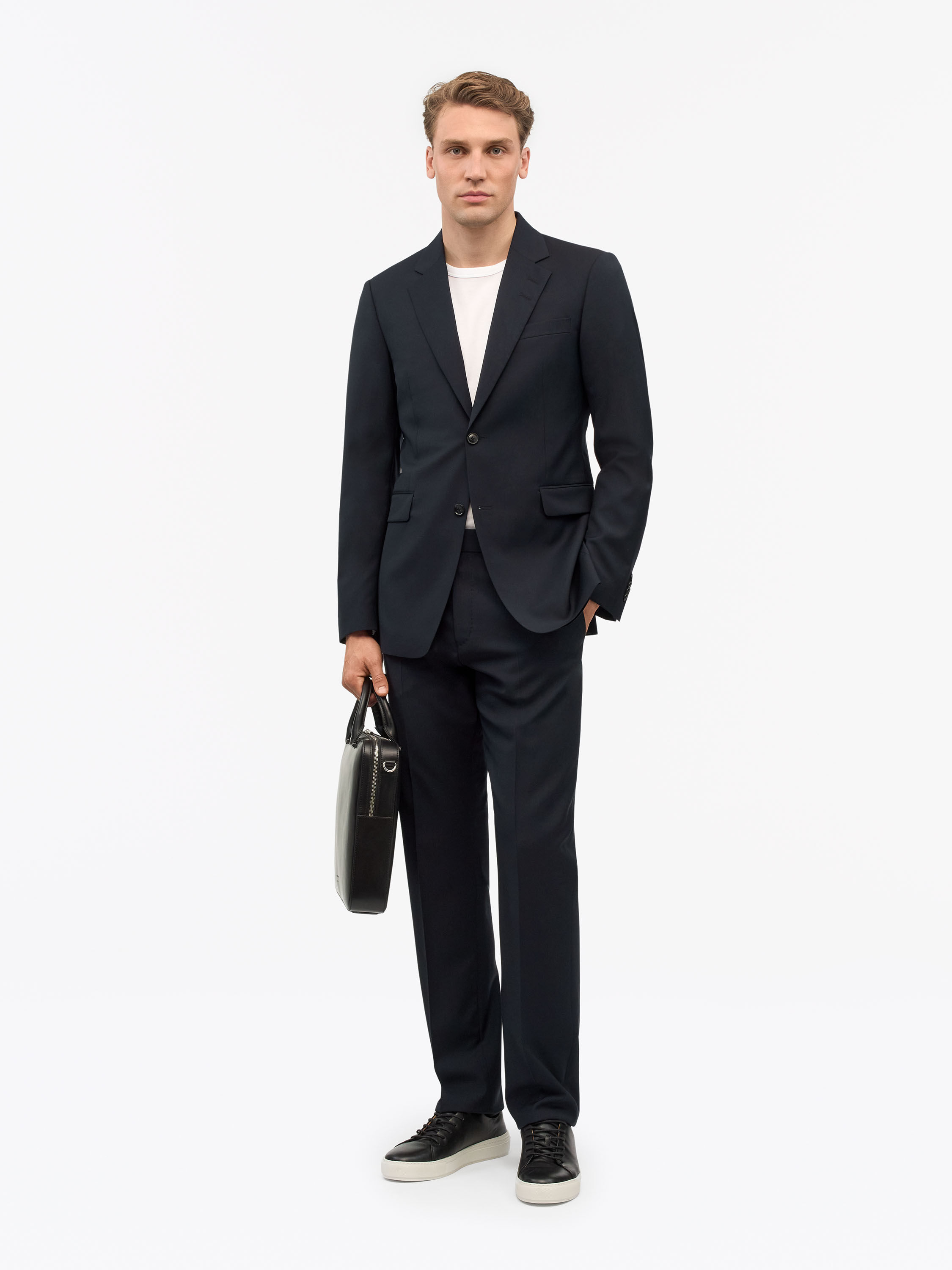 Justin Slim-fit Wool Suit