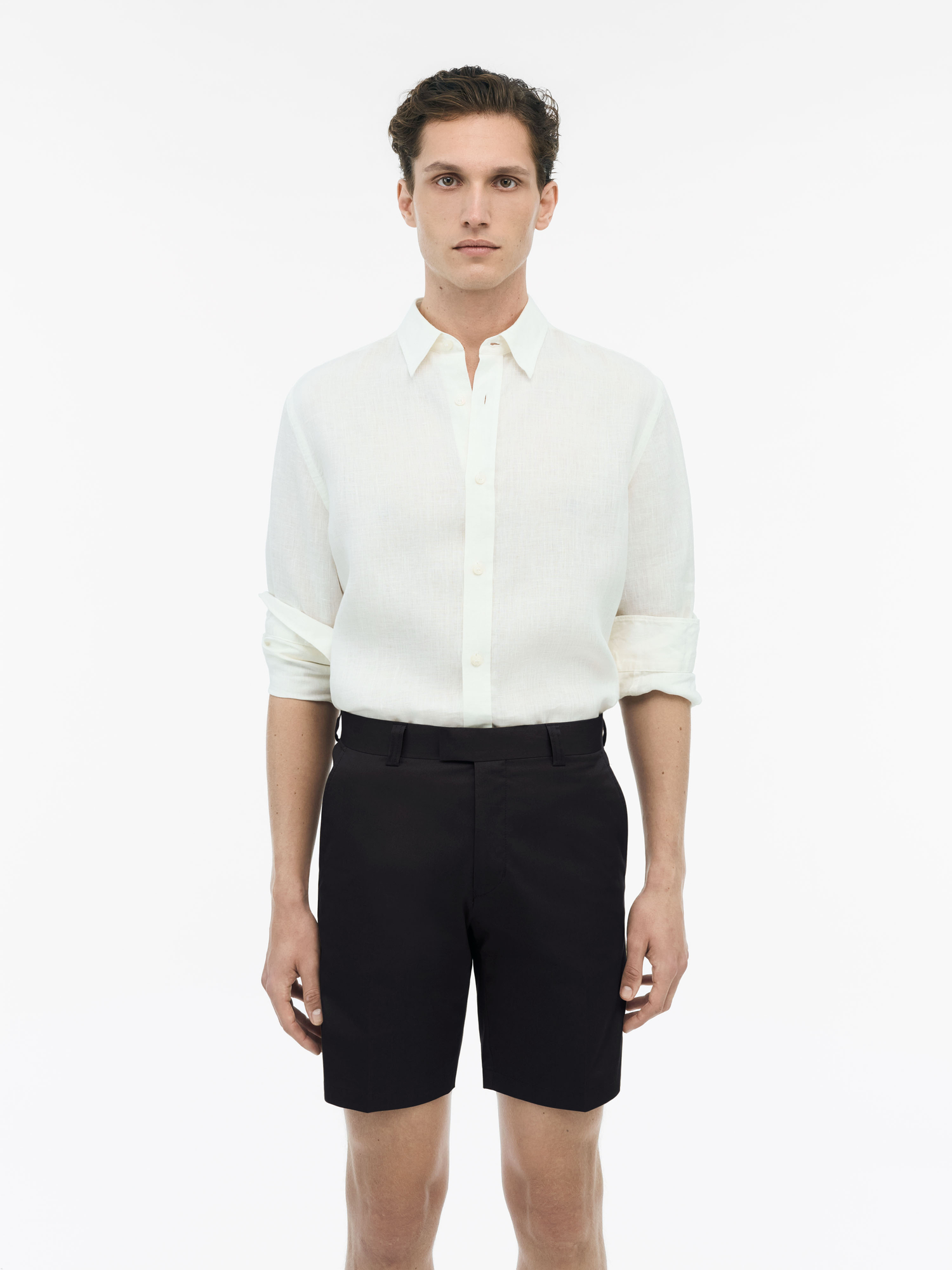 Tenut Slim-Fit Chino-Baumwollshorts