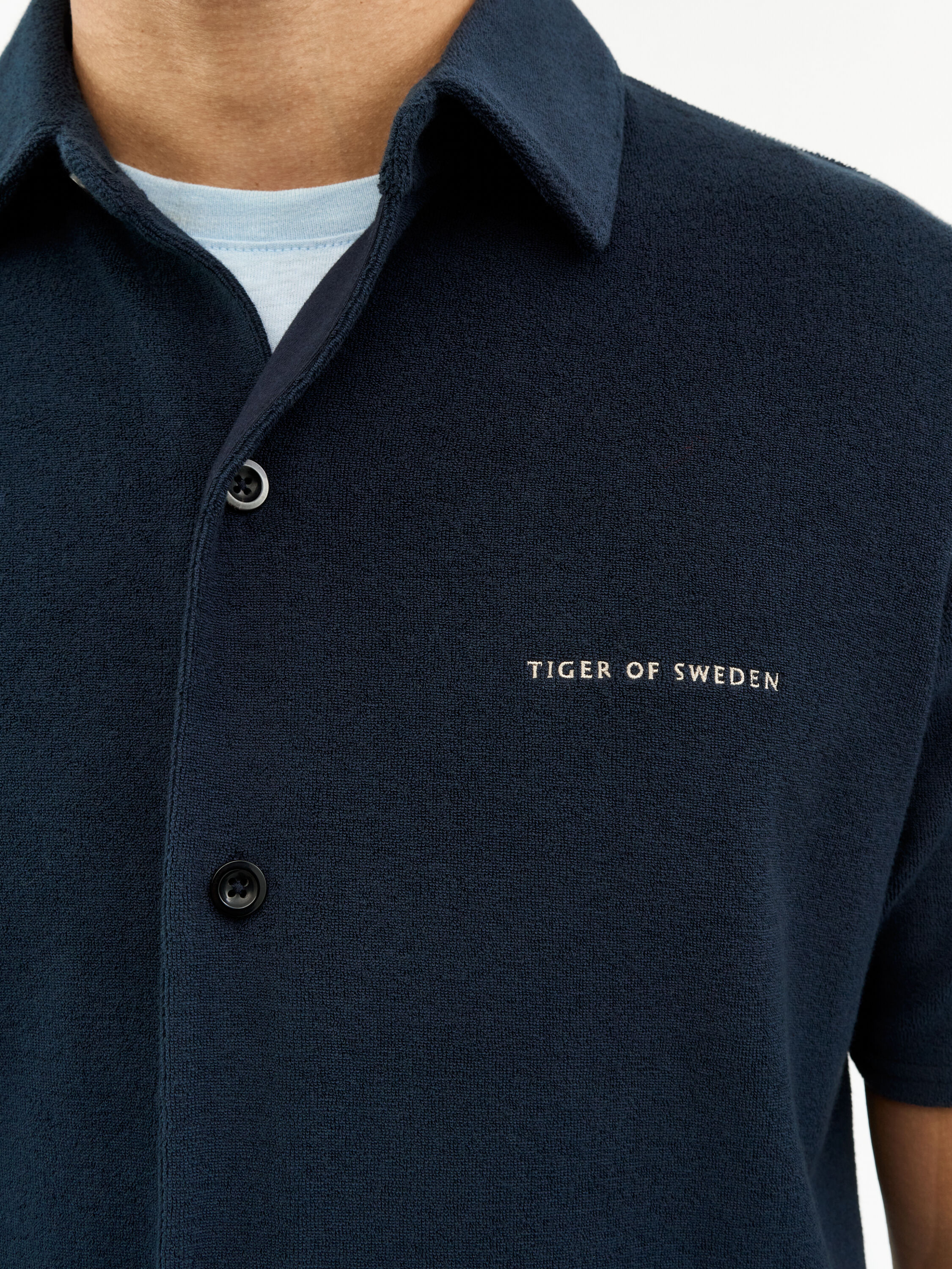 Saint Cotton Terry Polo Shirt