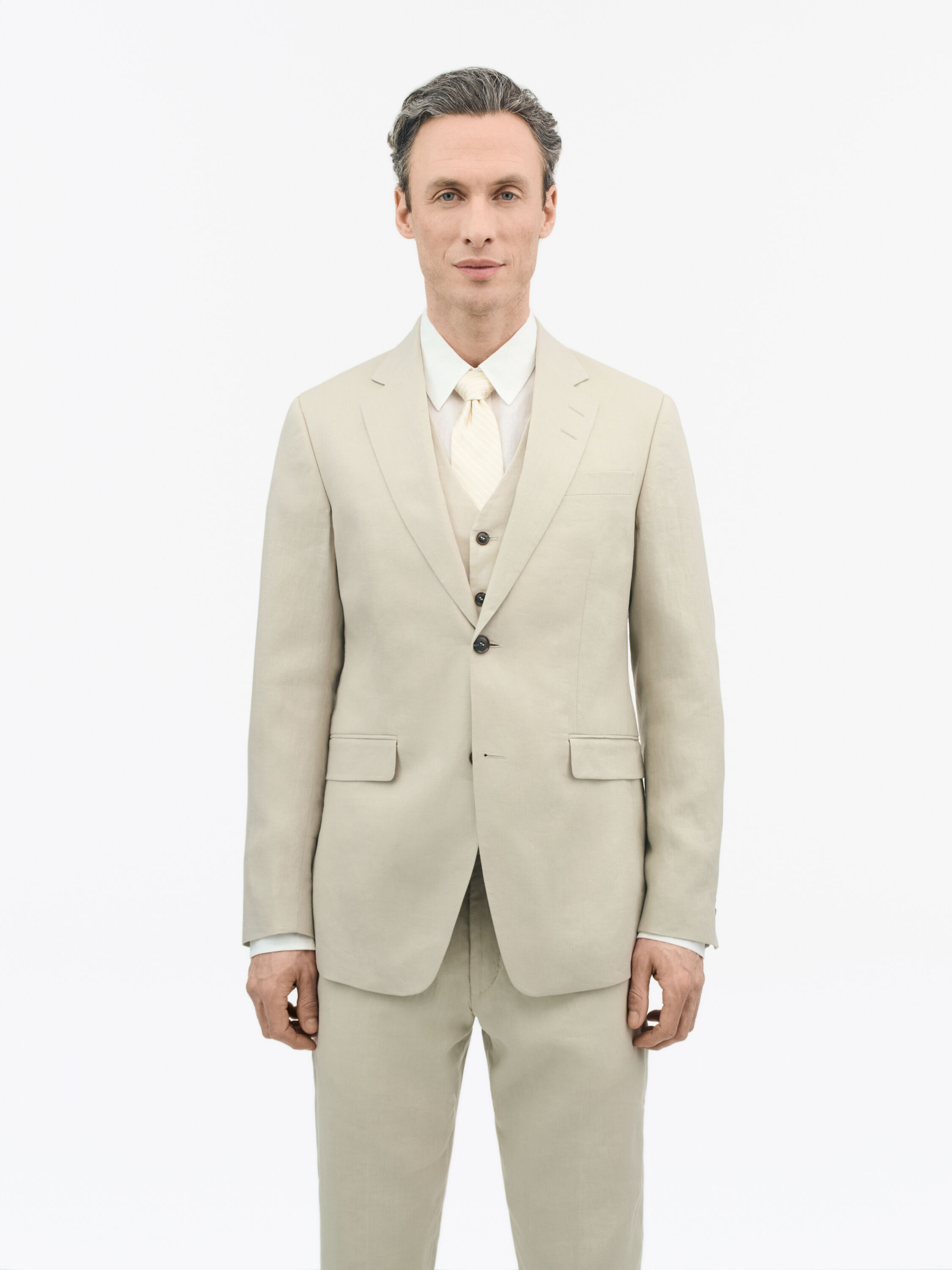 Jolanda Linen Blazer – The Edit
