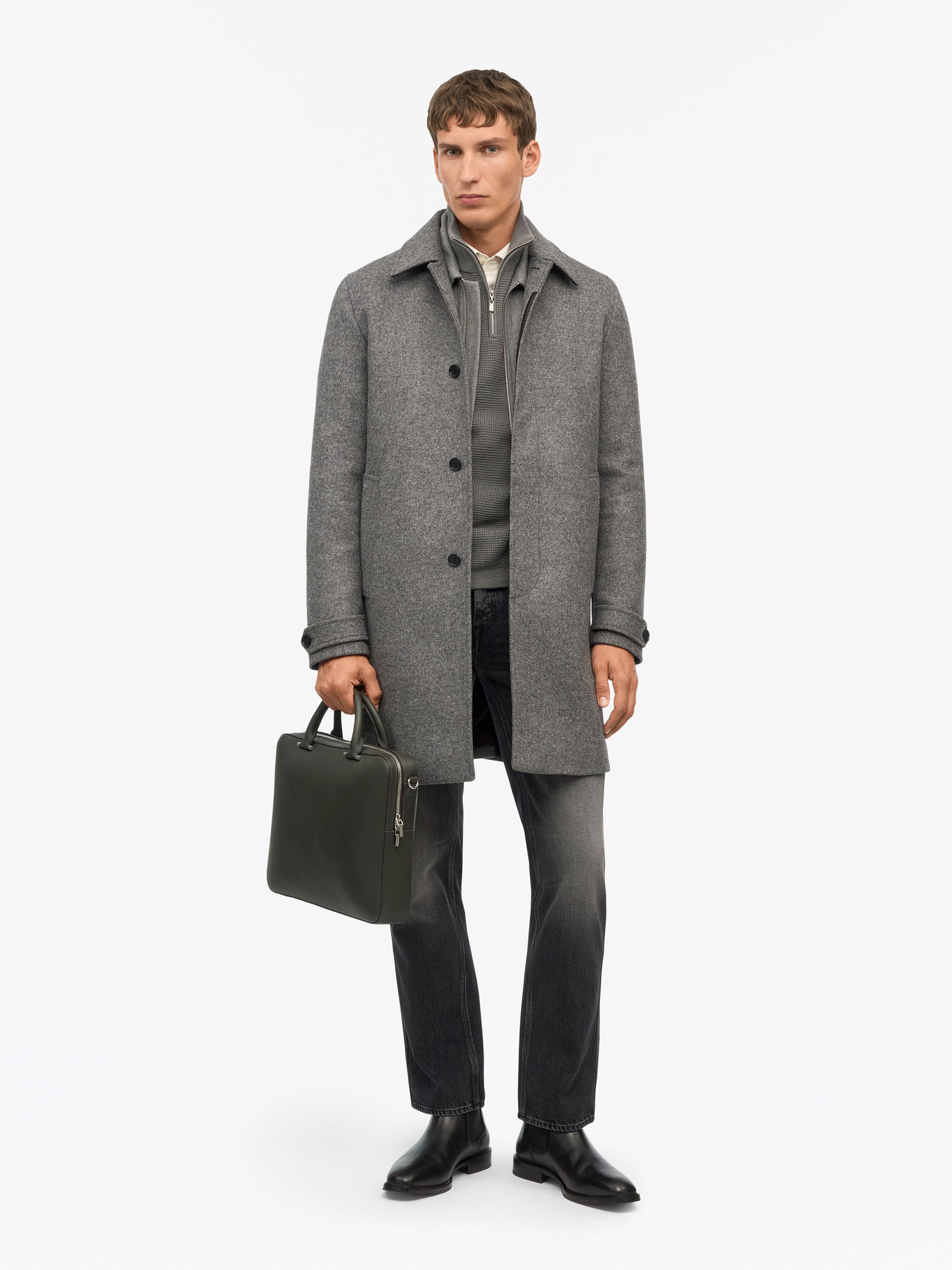 Valise Lederaktentasche