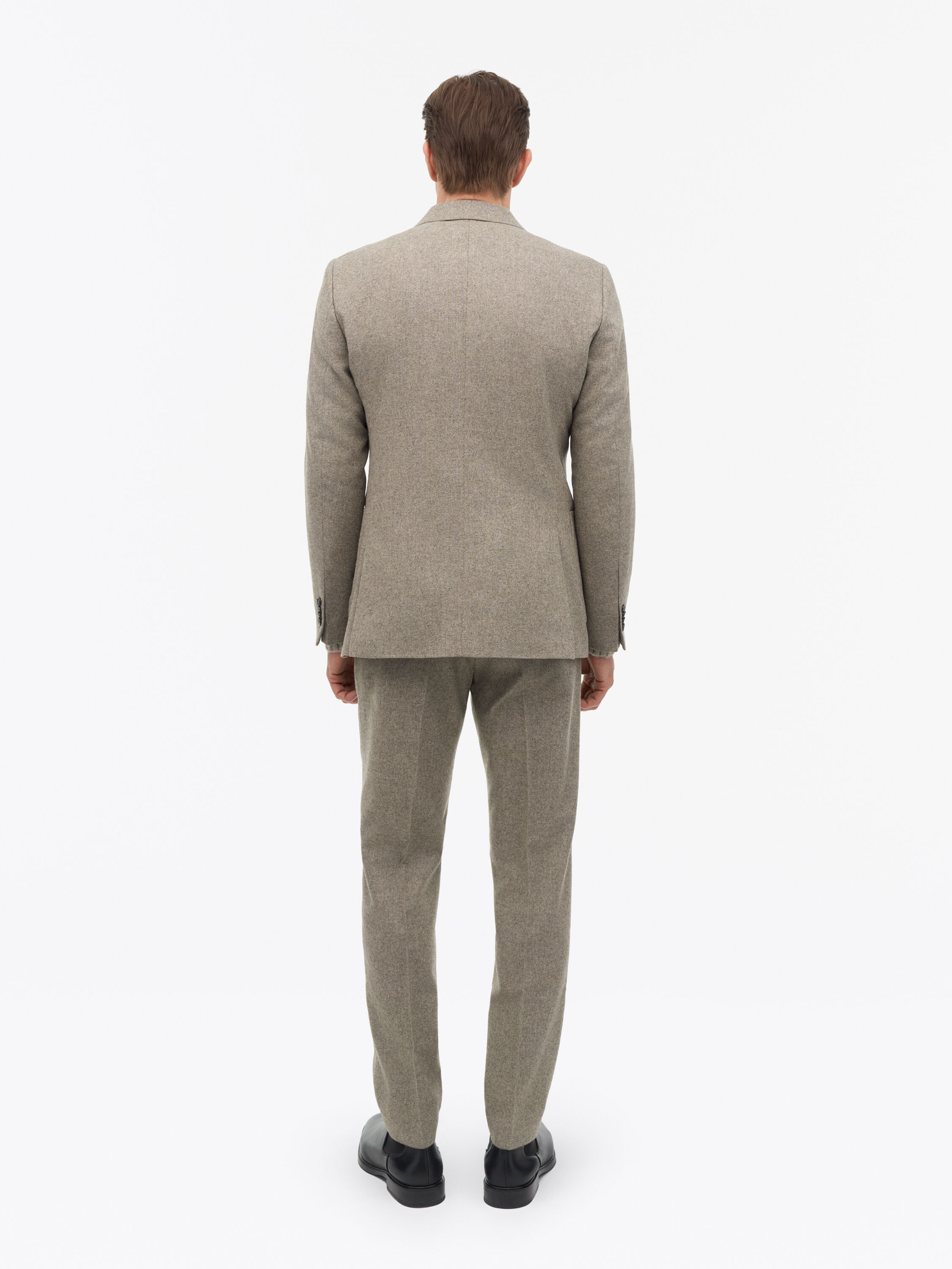 Justin Brushed Wool Suit