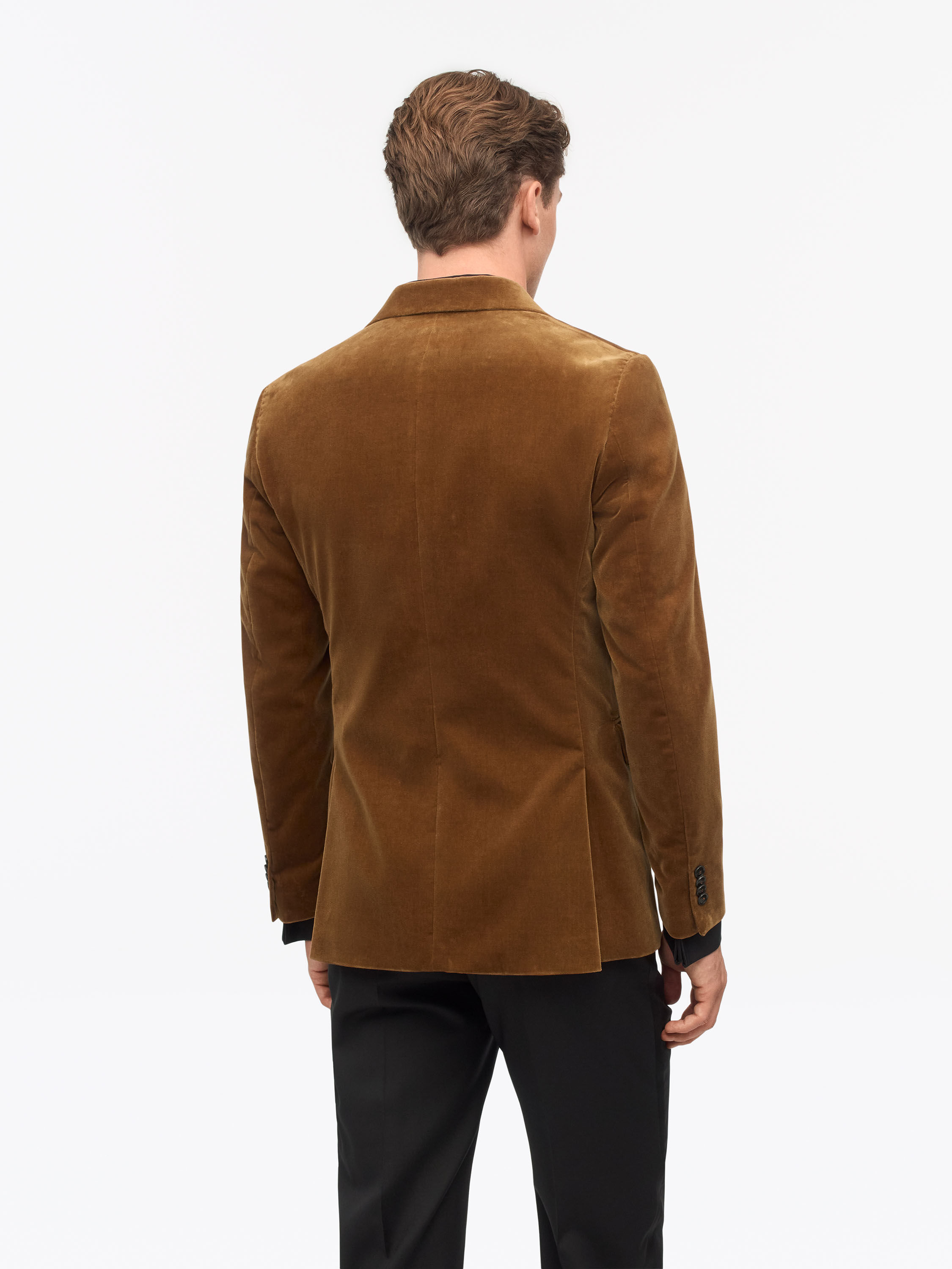 Ease Slank Velvet Blazer