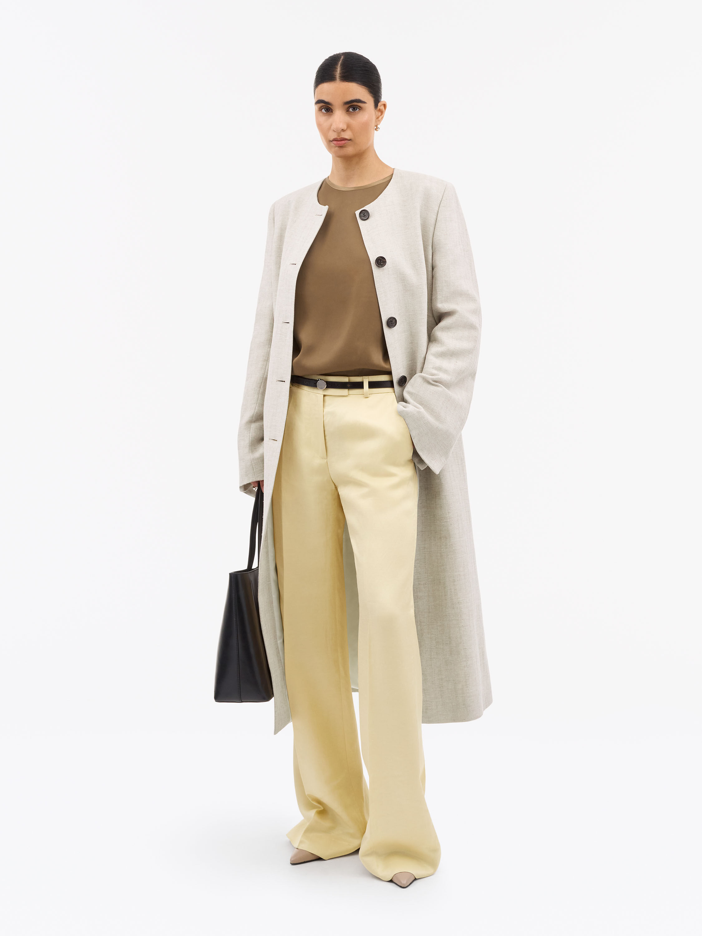 Manteau En Coton Et Lin Alarias