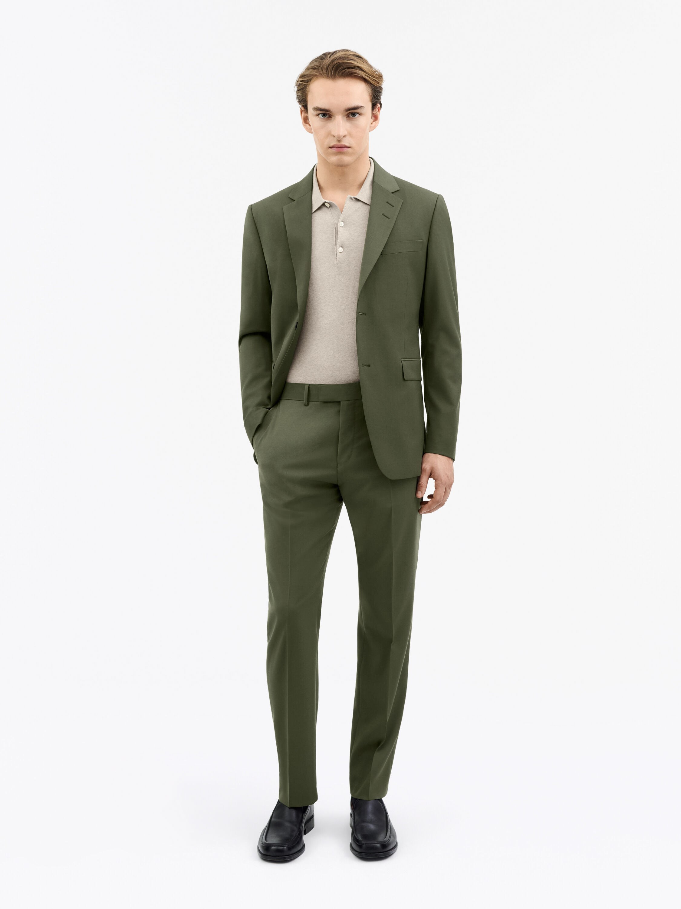 Tenuta Slim-Fit Wool Trousers