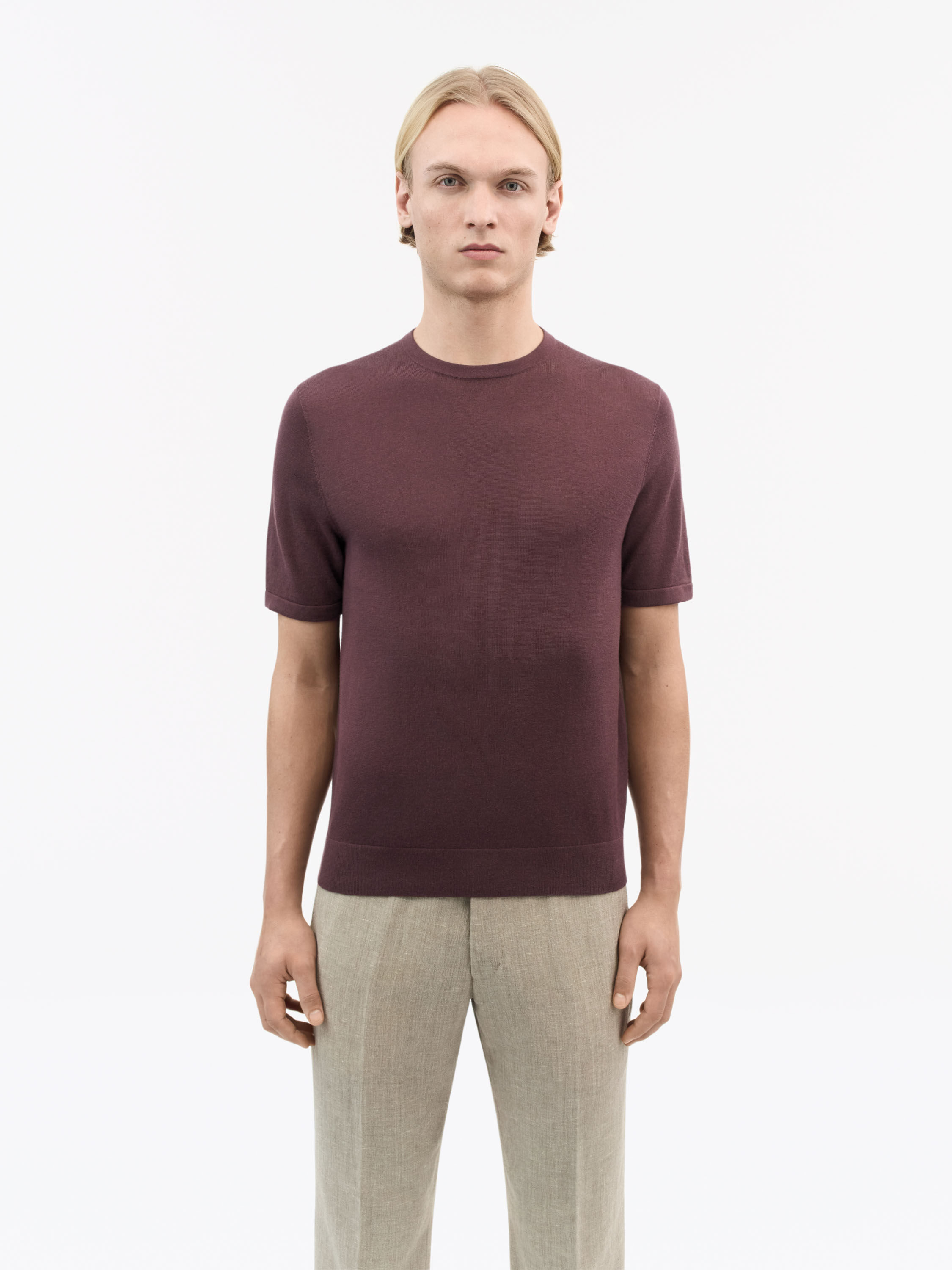 Connor T-Shirt aus Merinowolle