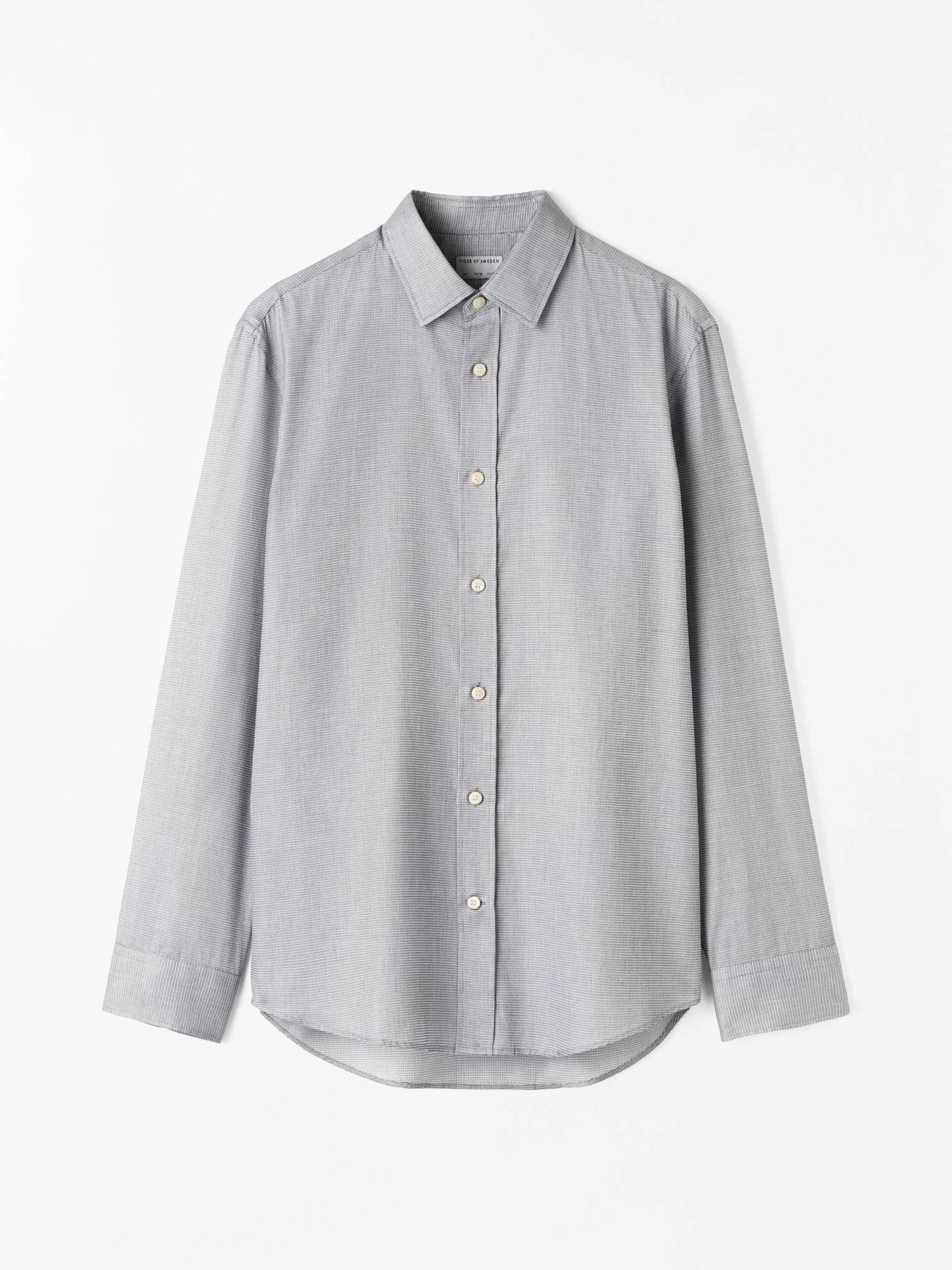 Adley cotton pointed collar Shirt