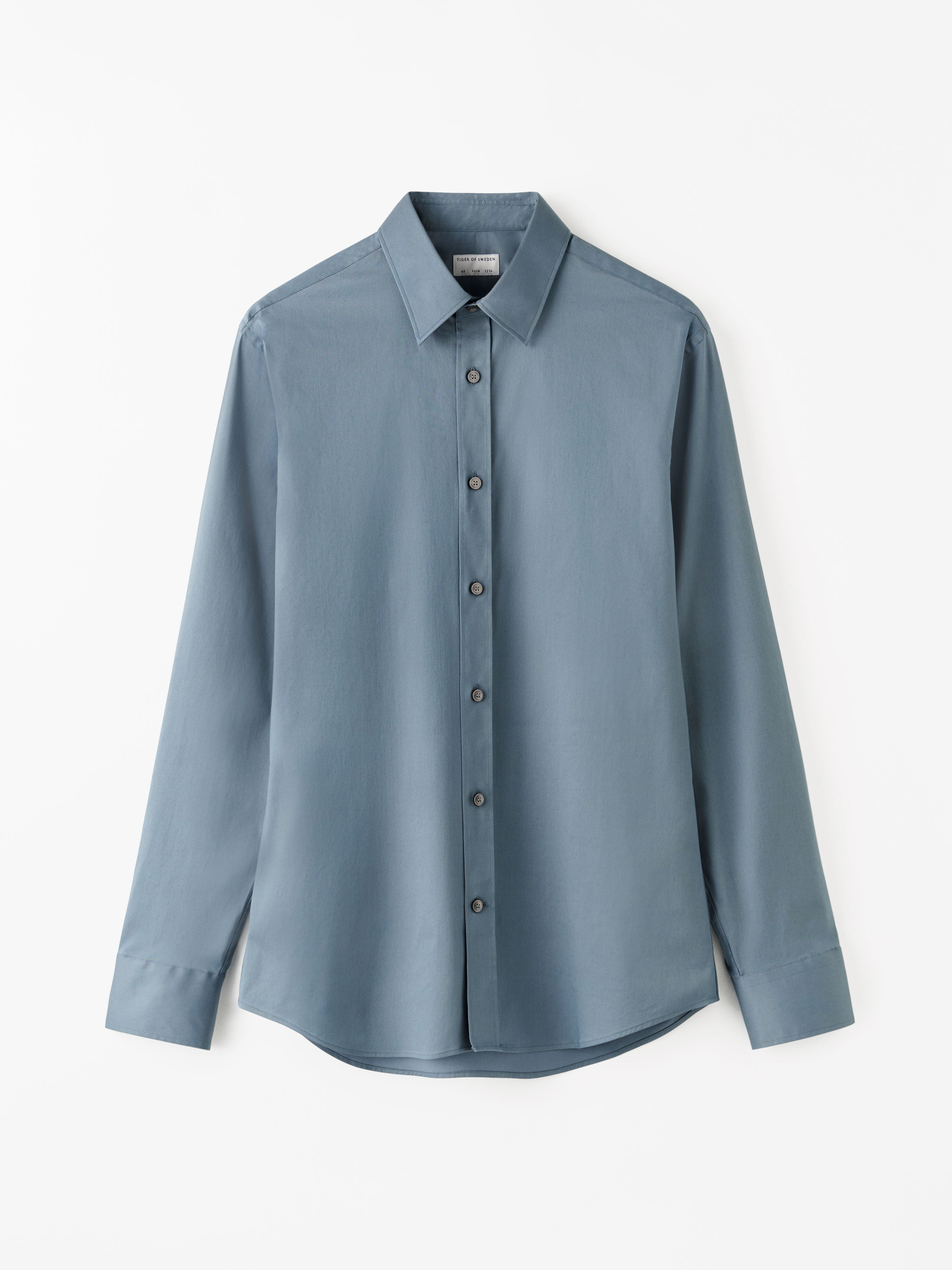 Chemise &agrave; col montant pointu Adley