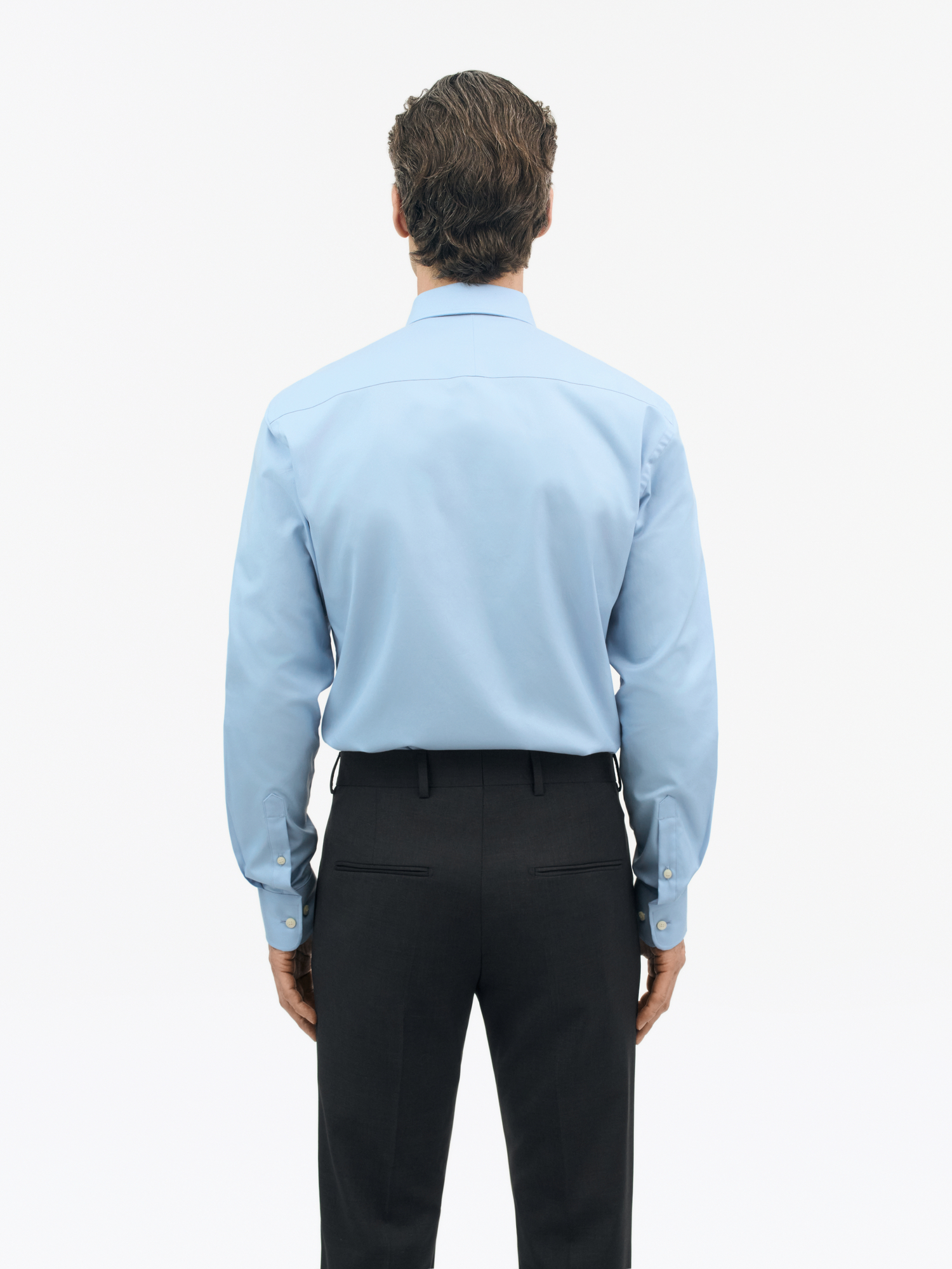 Adley C Slim-Fit Cutaway Cotton Shirt