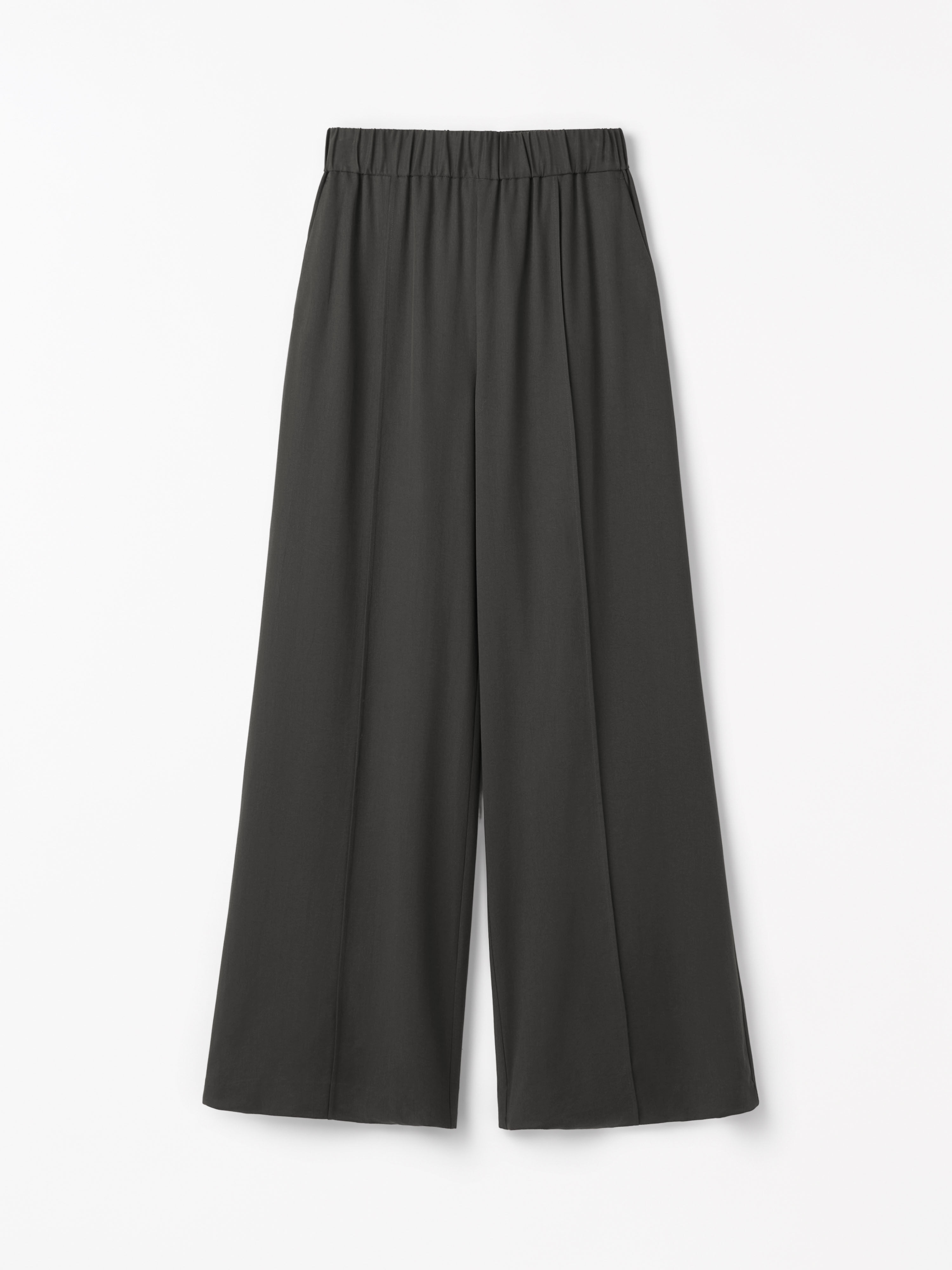 Sandra Flared Twill Trousers