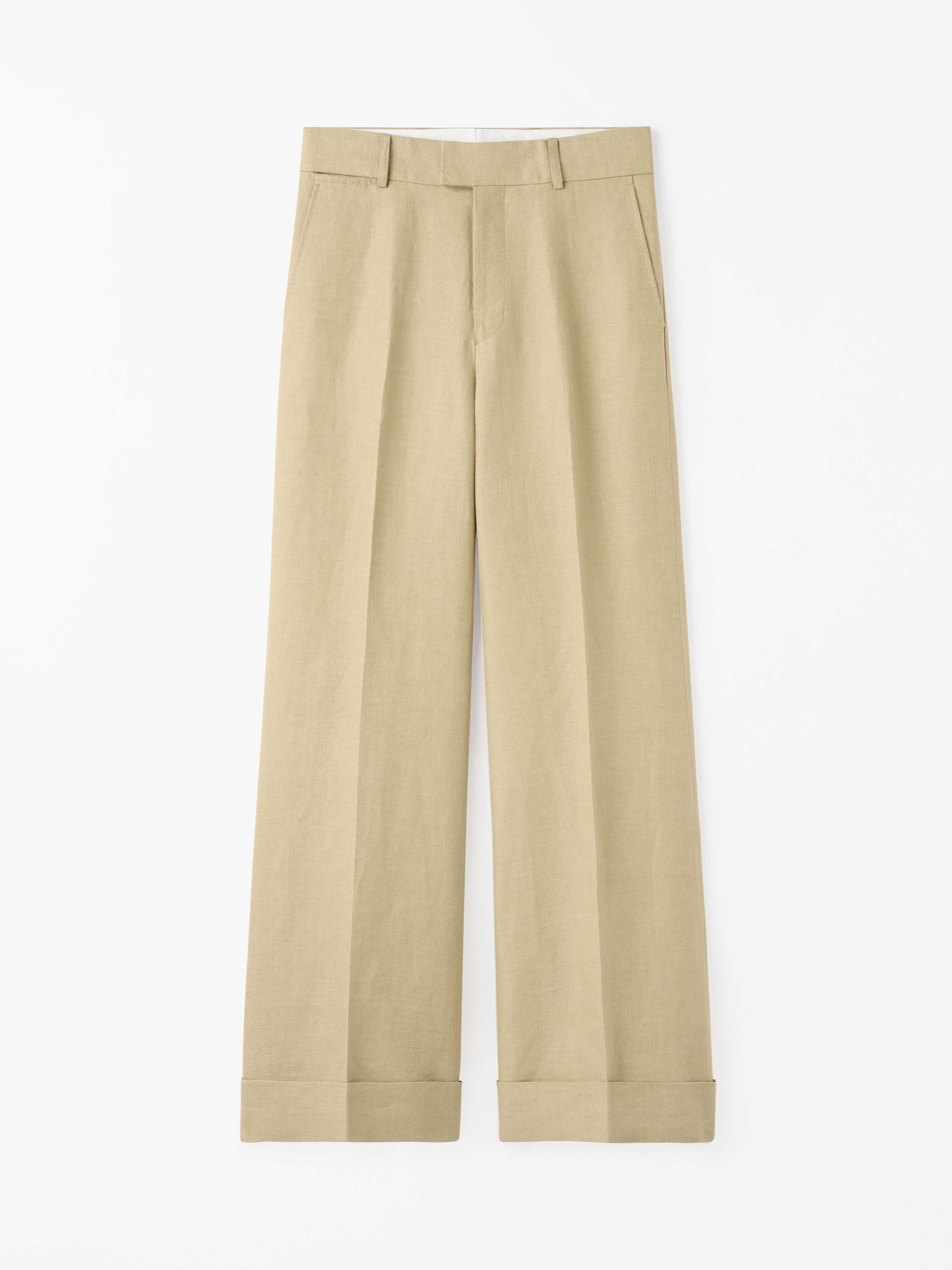 Dario Regular-fit Linen Trousers