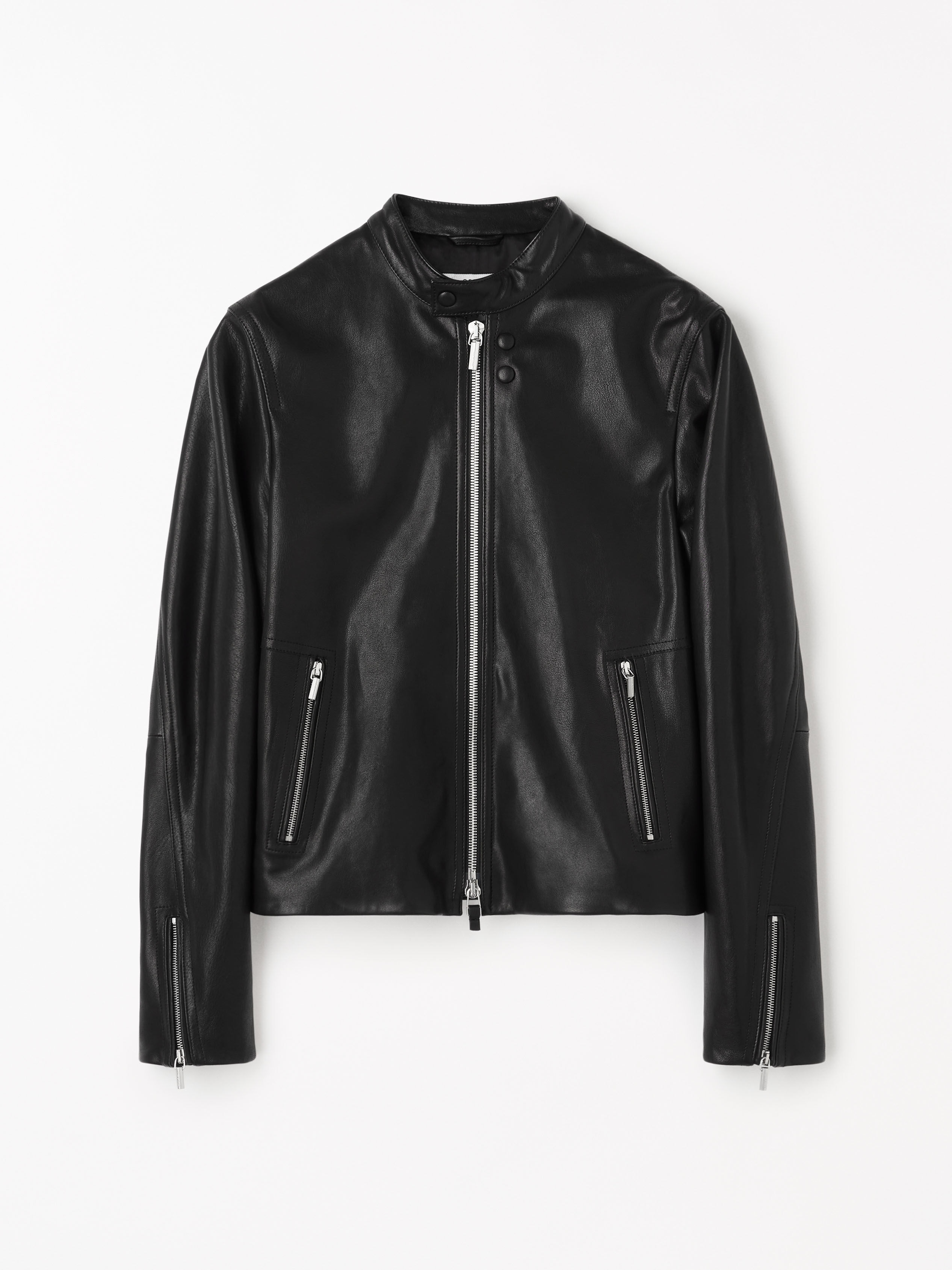 Reier Leather Racer Jacket 