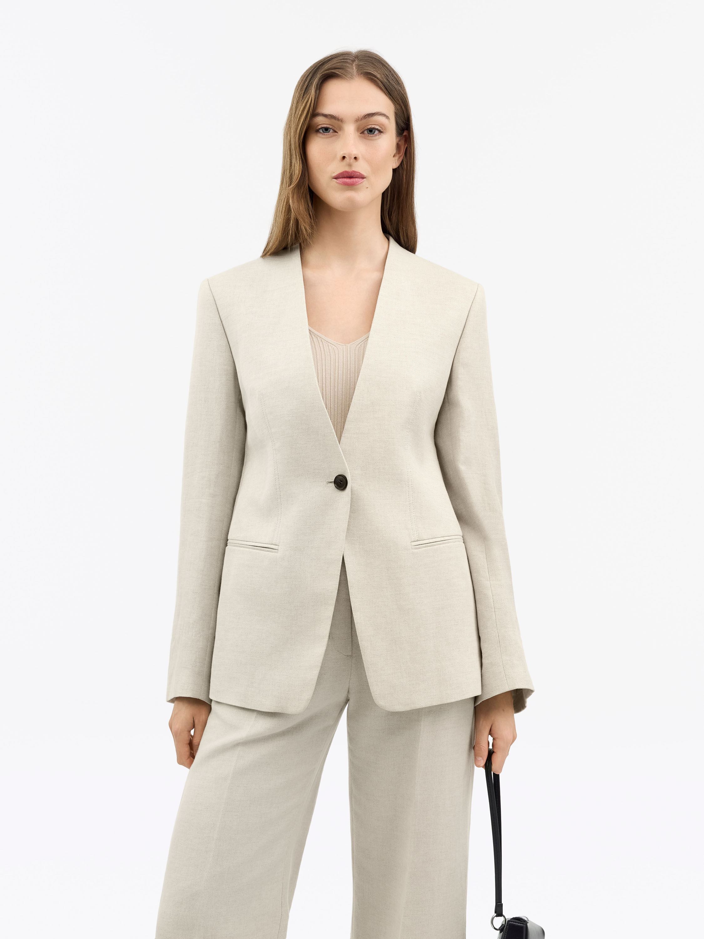 Joni Cotton-Linen Jacket