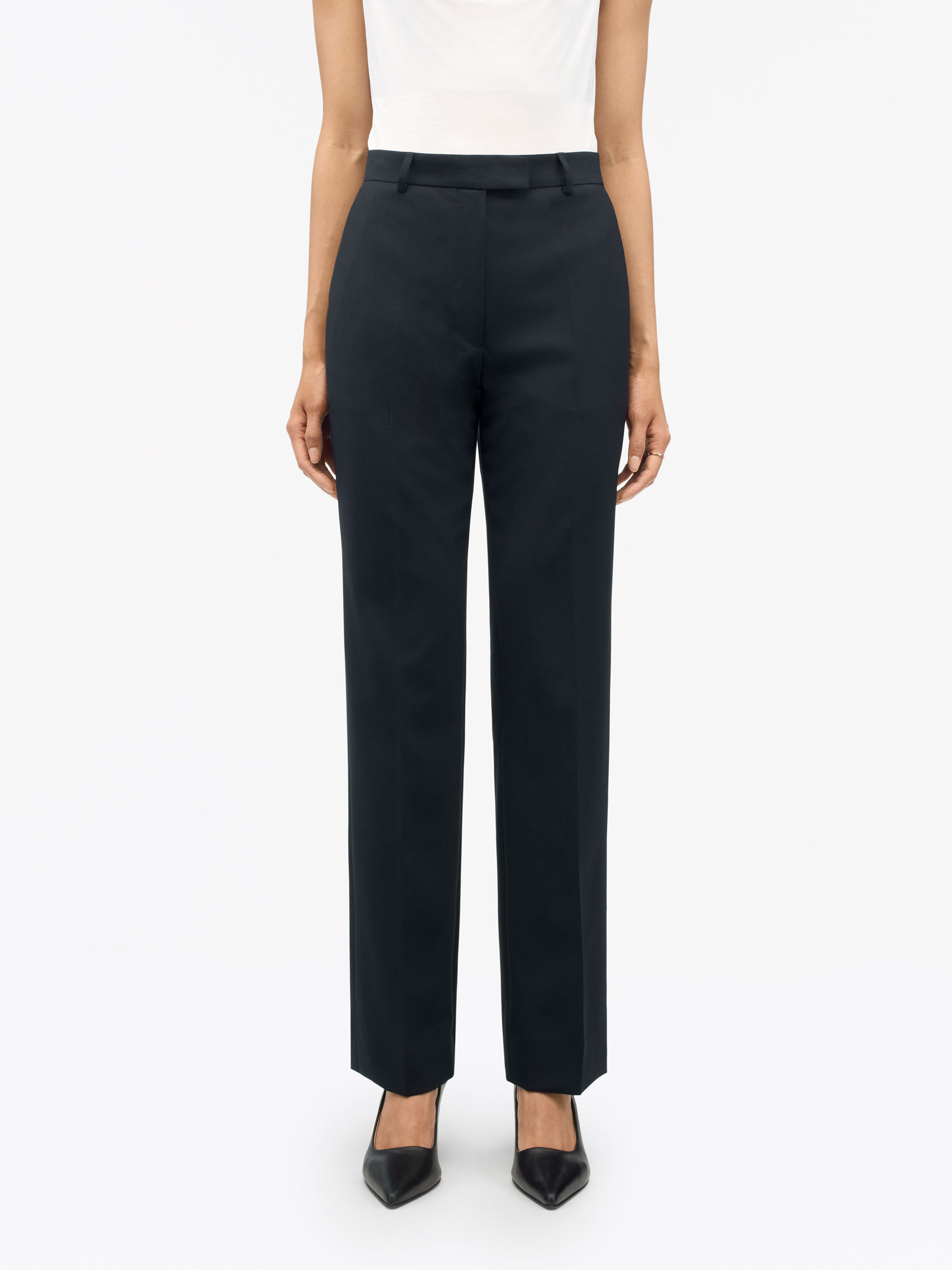 Nove Slim Straight Trousers