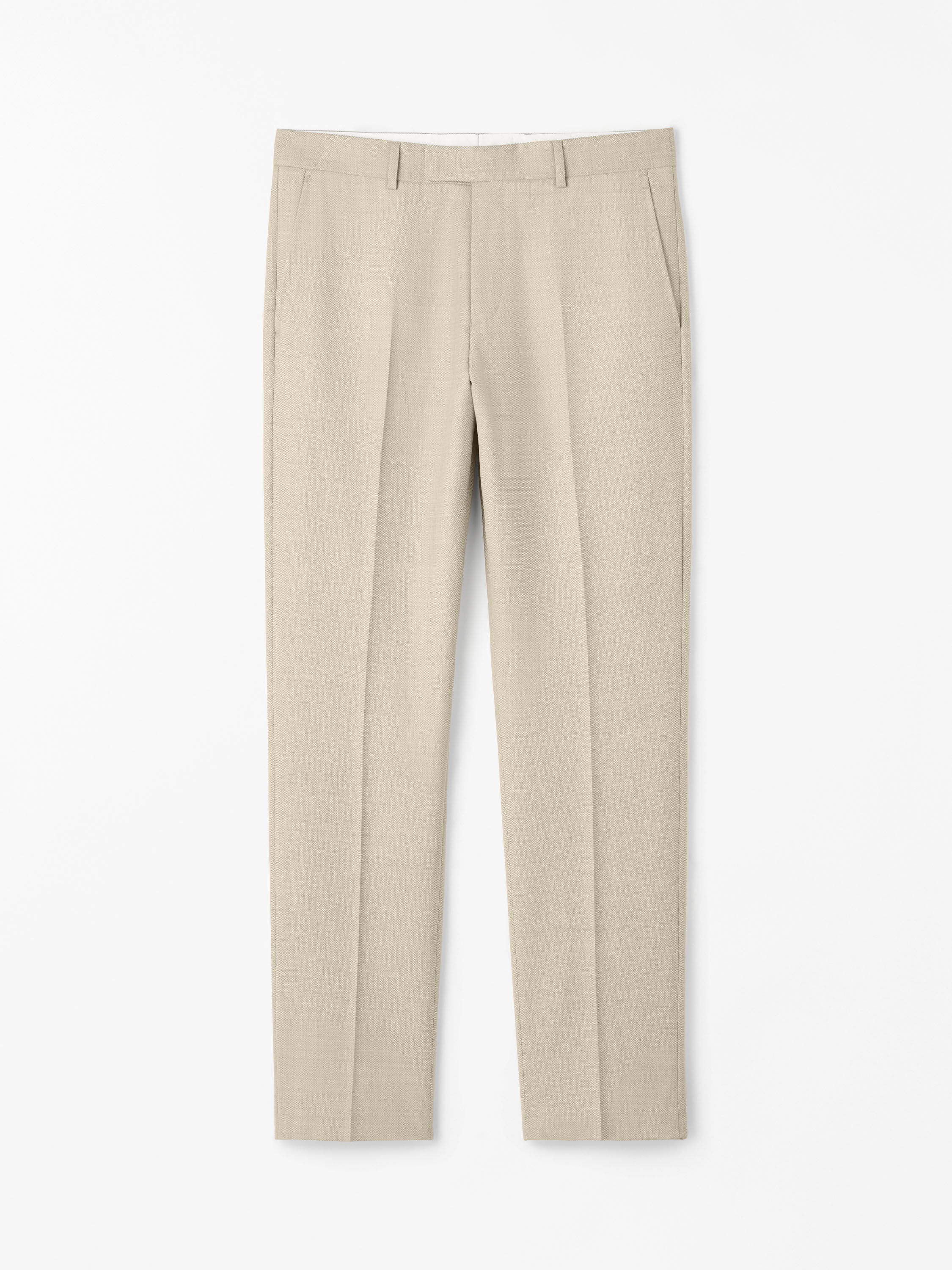 Tense Mid-Rise Wool Trousers